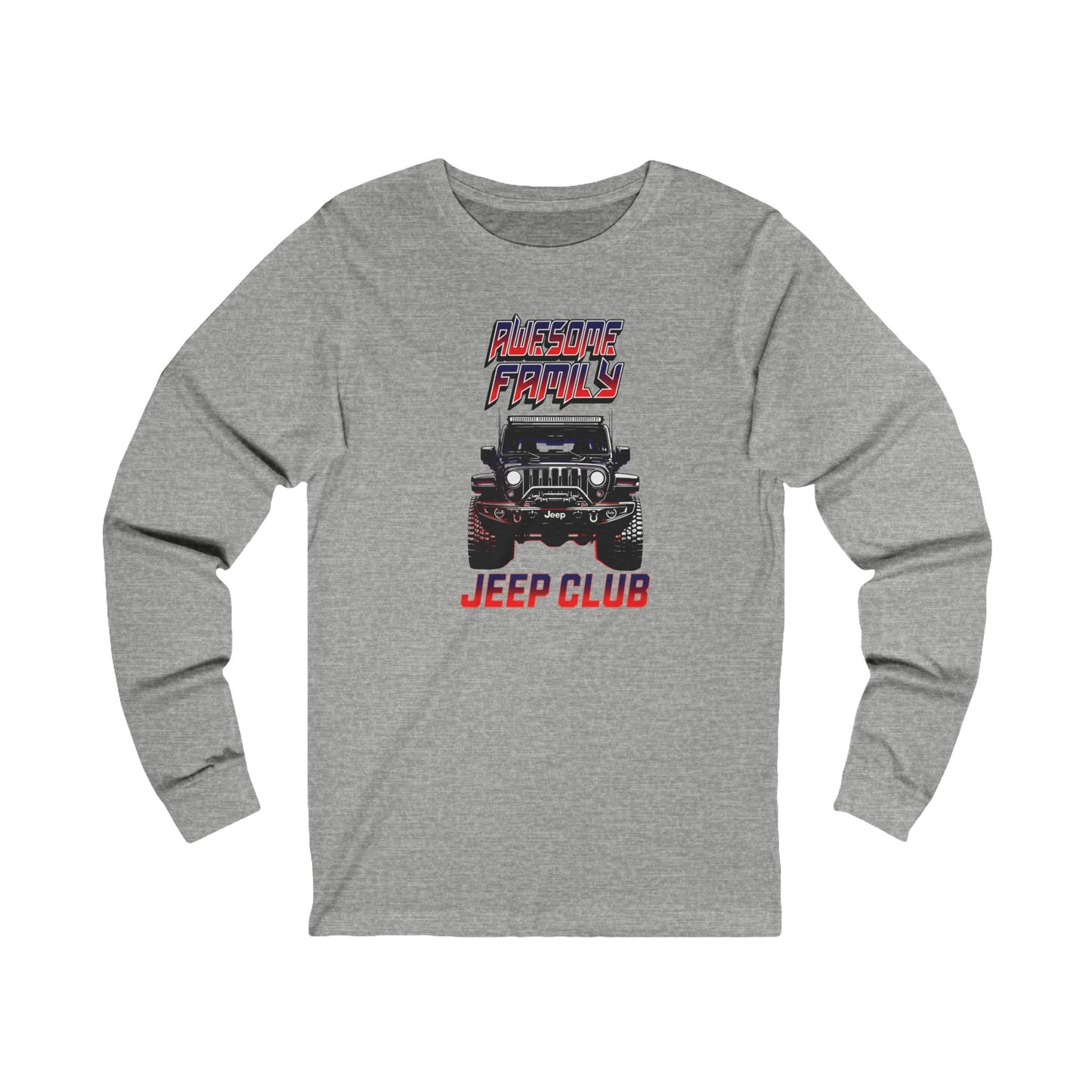 Awesome Family Jeep Club-Long Sleeve