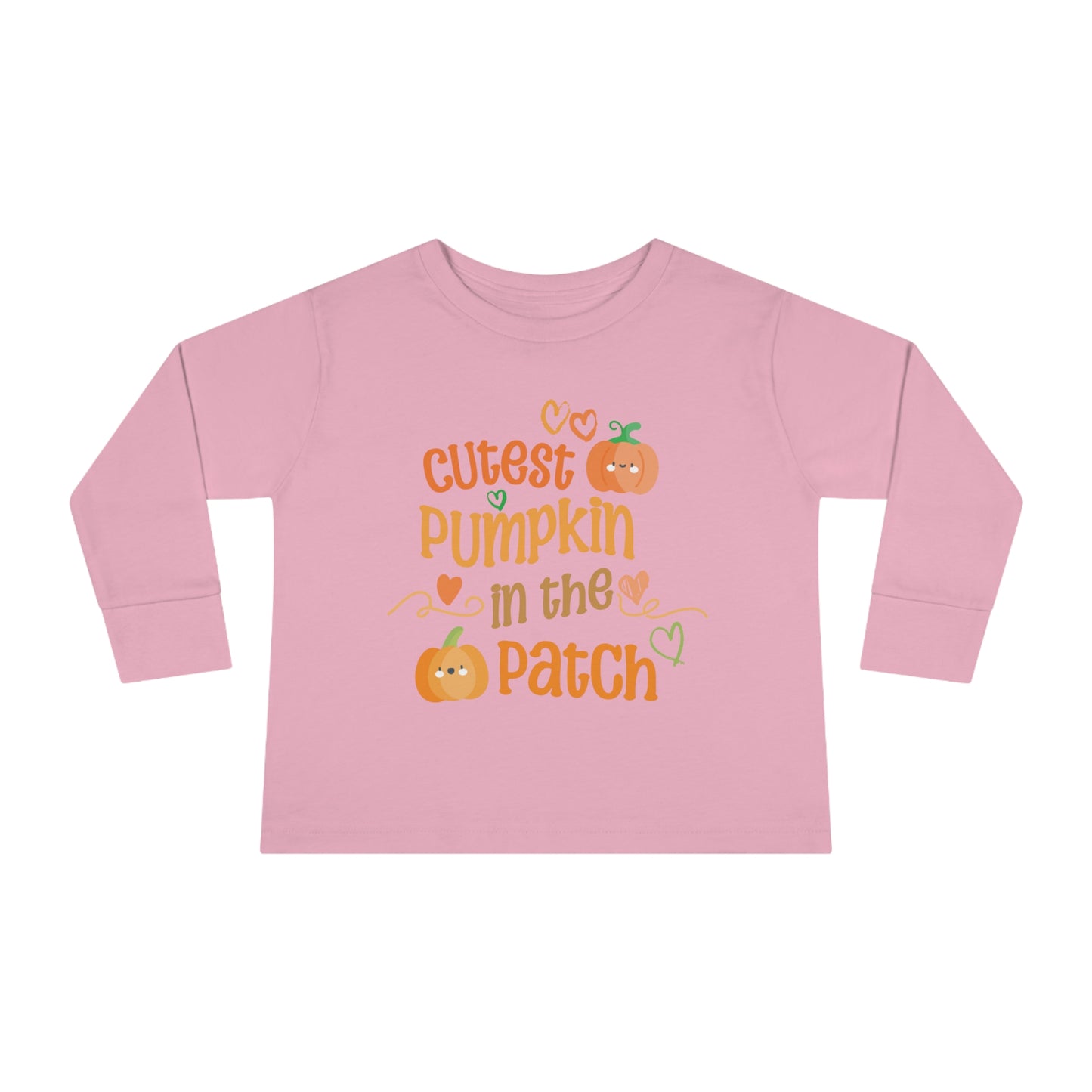 Cutest Pumpkin In The Patch-Toddler Long Sleeve