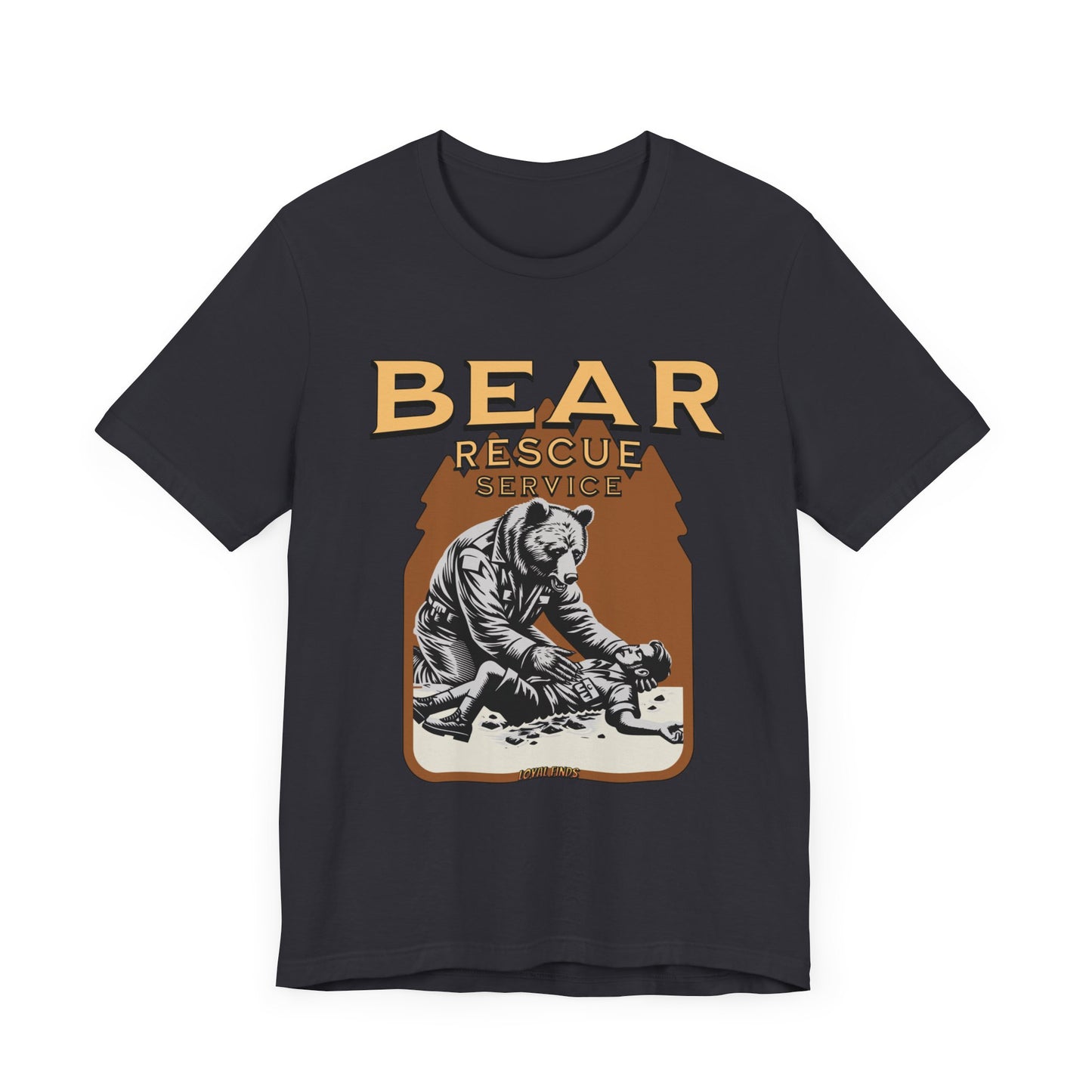 Bear Rescue Service-T-Shirt