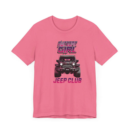 Awesome Girl Jeep Club T-Shirt