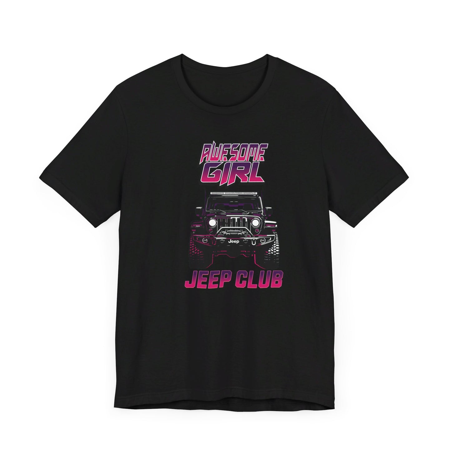 Awesome Girl Jeep Club T-Shirt