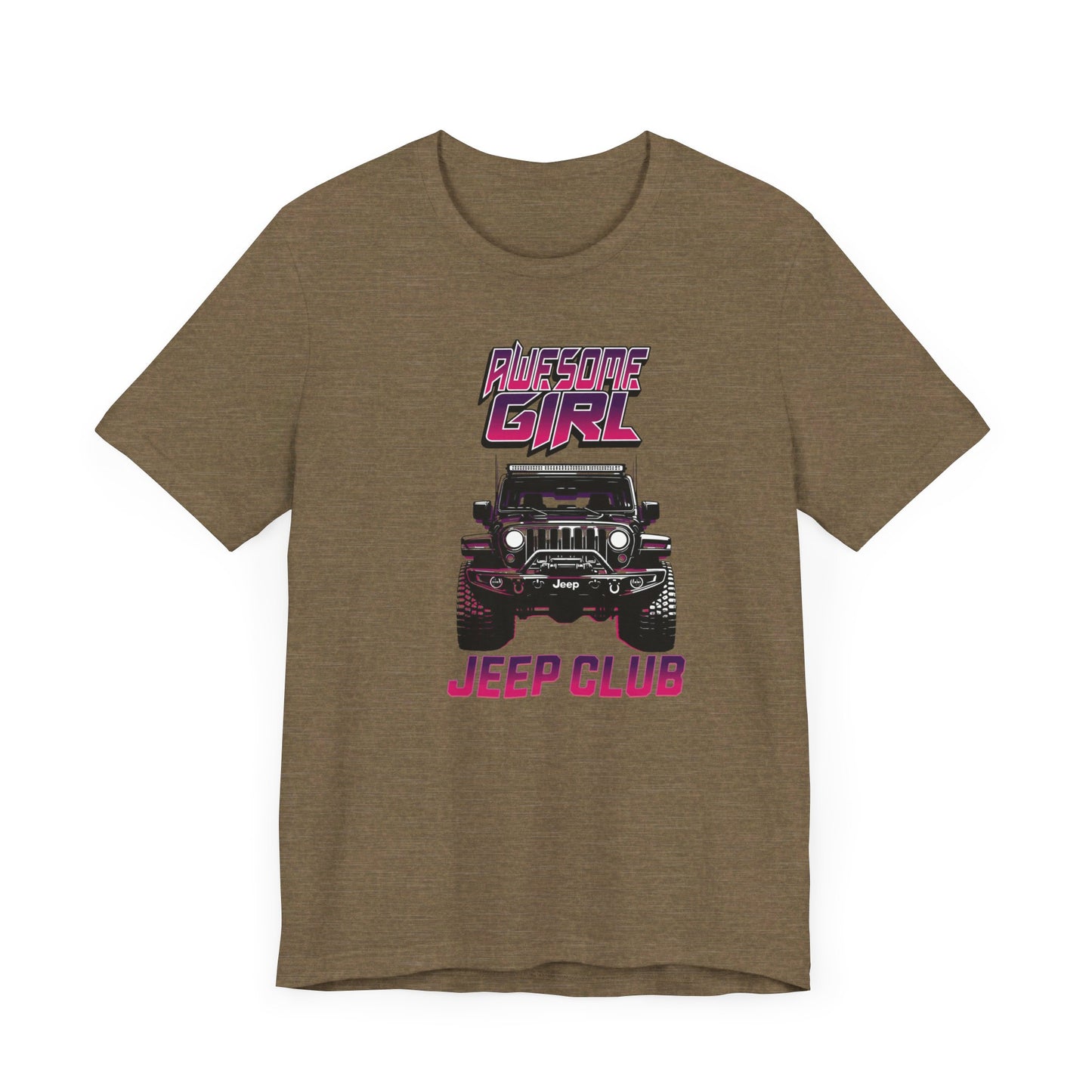 Awesome Girl Jeep Club T-Shirt