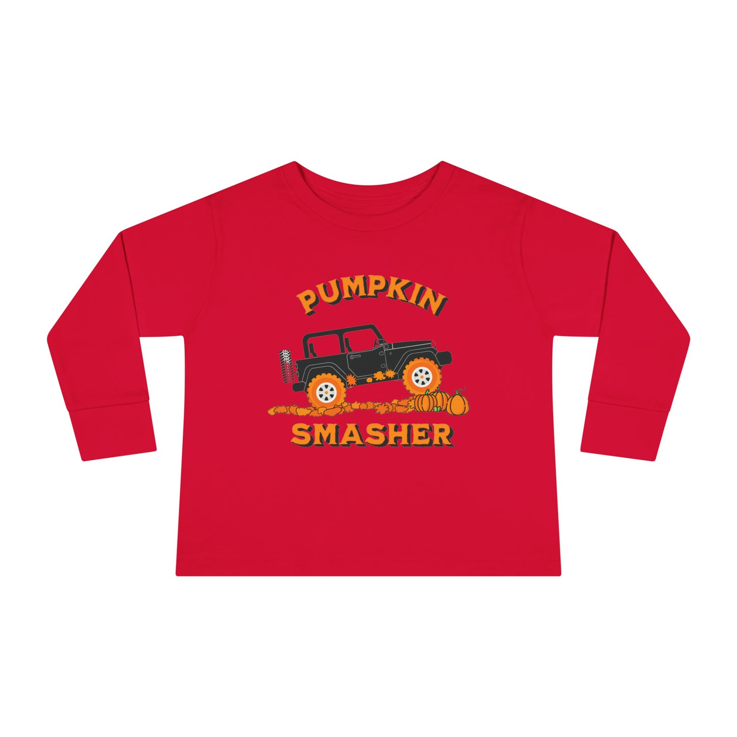 Pumpkin Smasher-Toddler Long Sleeve