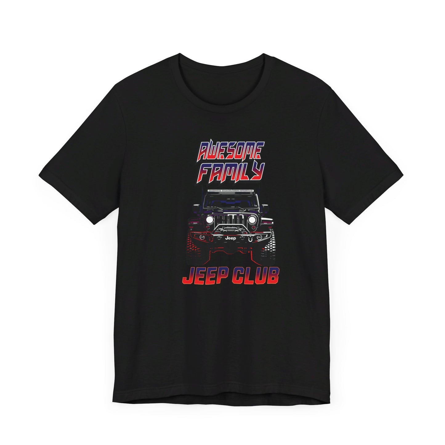 Awesome Family Jeep Club-T-Shirt