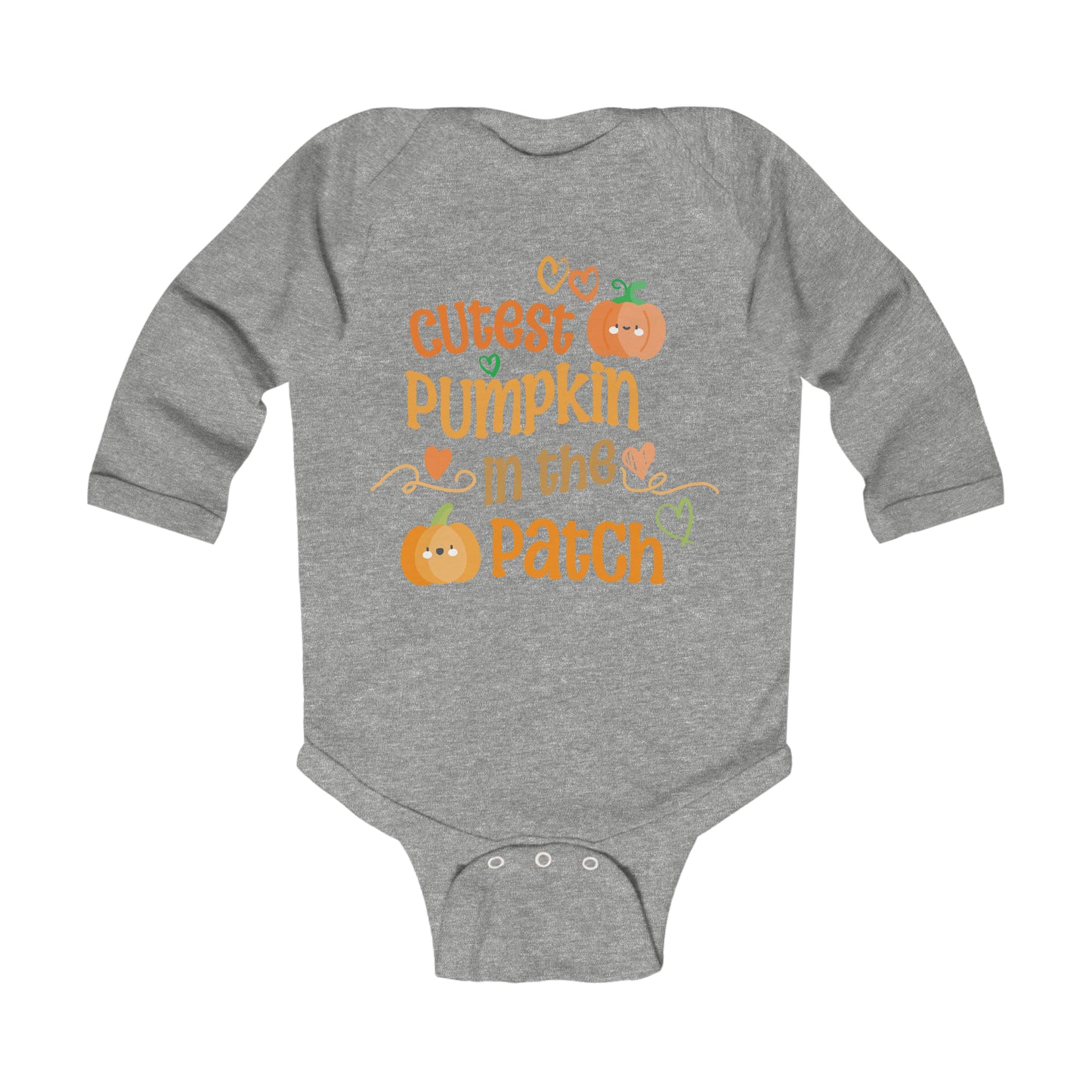 Cutest Pumpkin In The Patch-Infant Long Sleeve Bodysuit