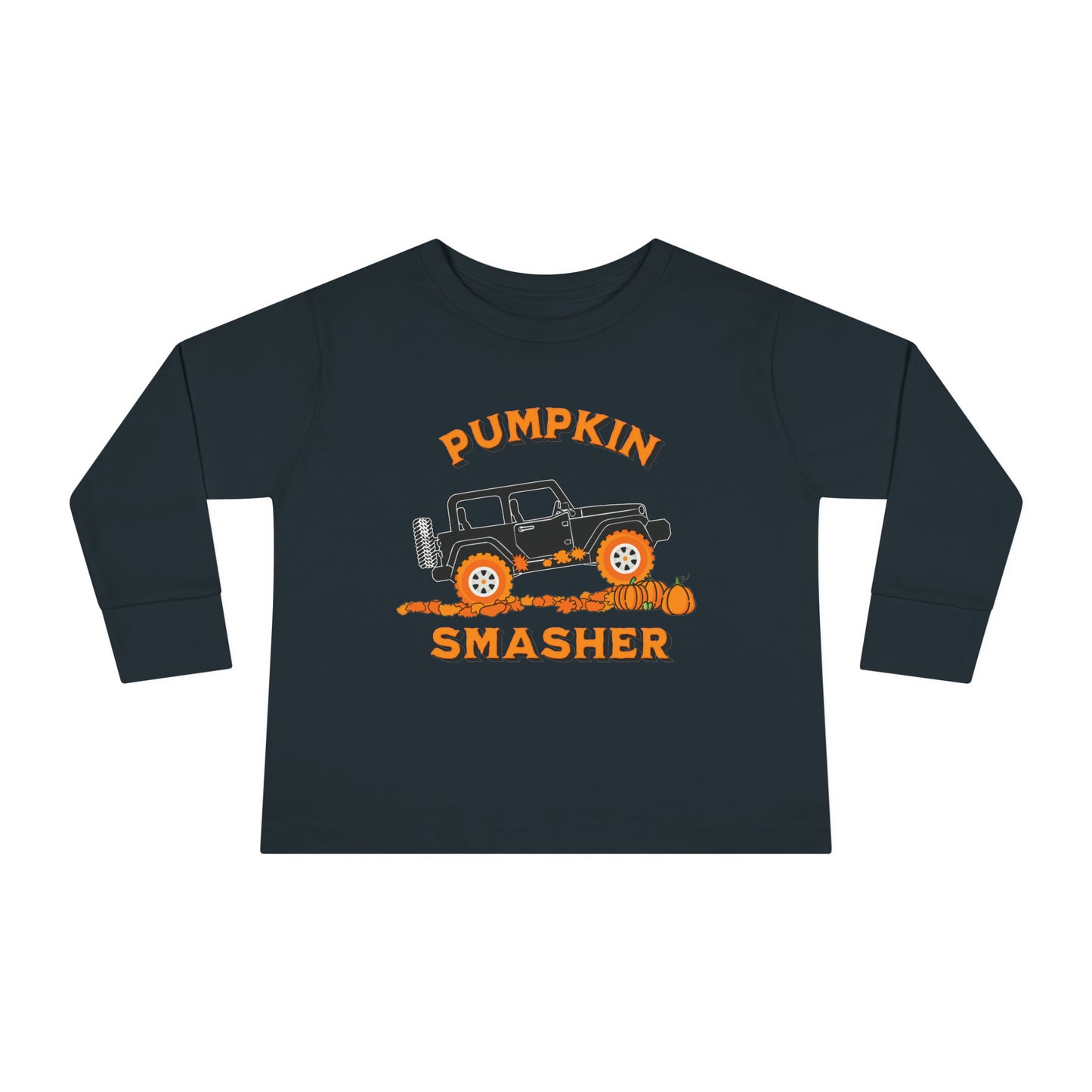 Pumpkin Smasher-Toddler Long Sleeve