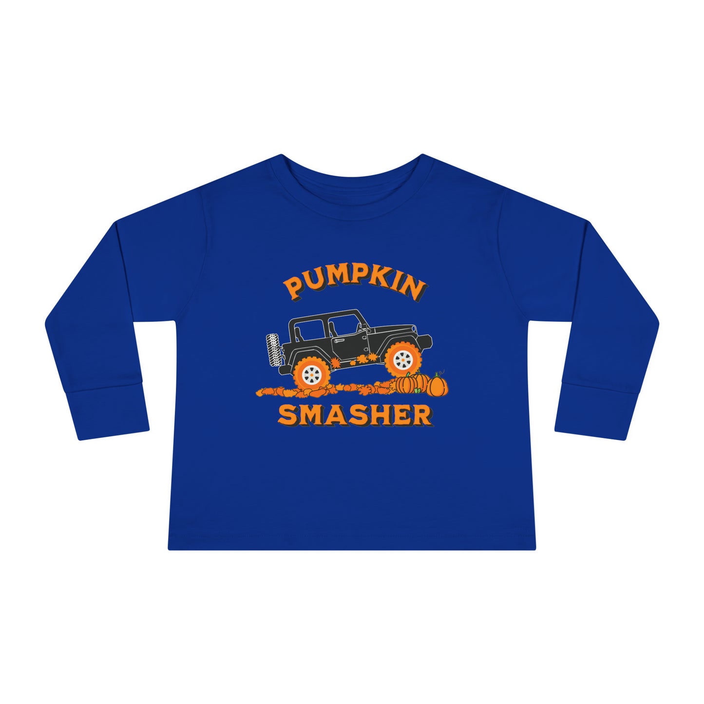 Pumpkin Smasher-Toddler Long Sleeve