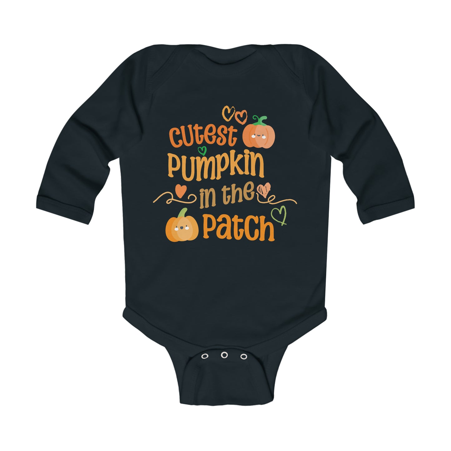 Cutest Pumpkin In The Patch-Infant Long Sleeve Bodysuit