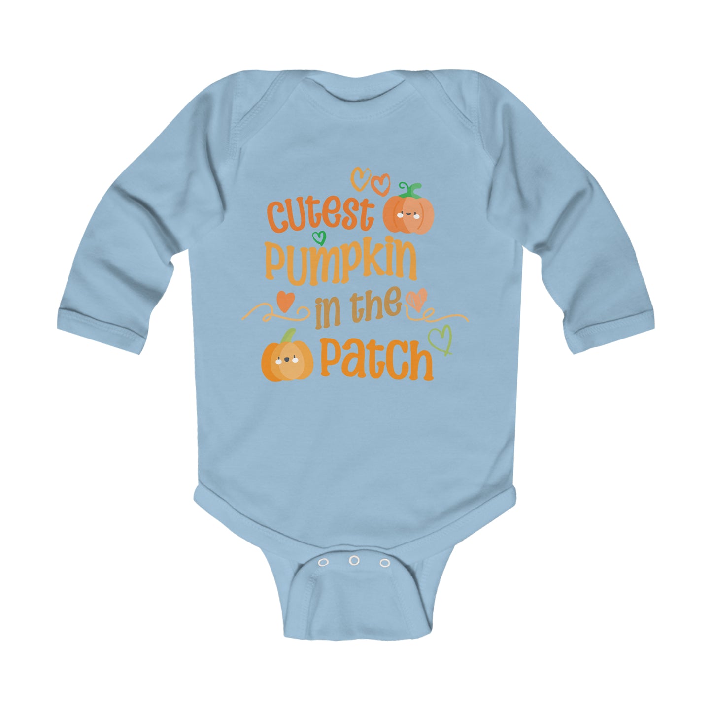 Cutest Pumpkin In The Patch-Infant Long Sleeve Bodysuit