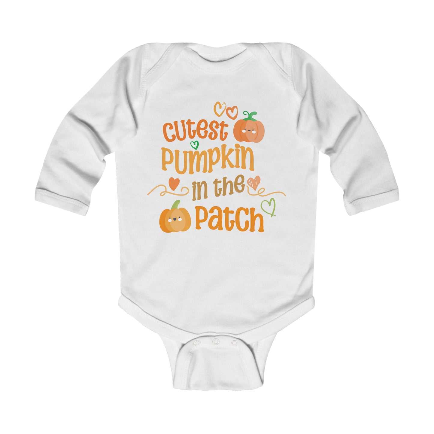 Cutest Pumpkin In The Patch-Infant Long Sleeve Bodysuit