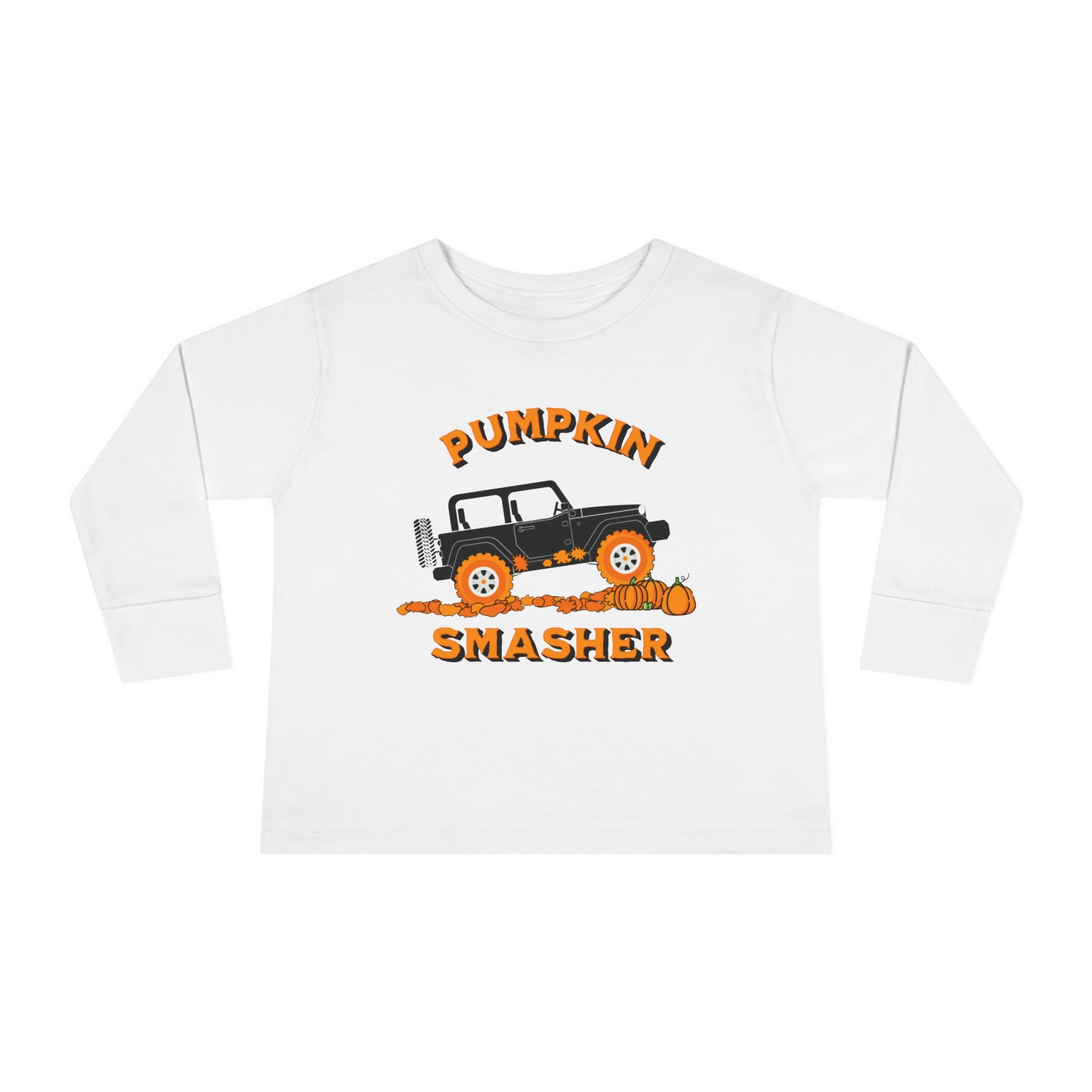 Pumpkin Smasher-Toddler Long Sleeve