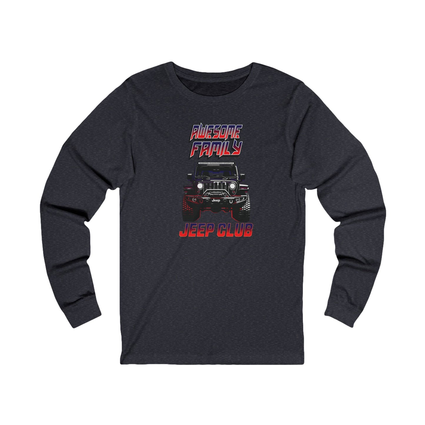 Awesome Family Jeep Club-Long Sleeve