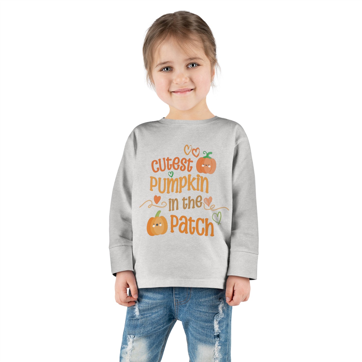 Cutest Pumpkin In The Patch-Toddler Long Sleeve