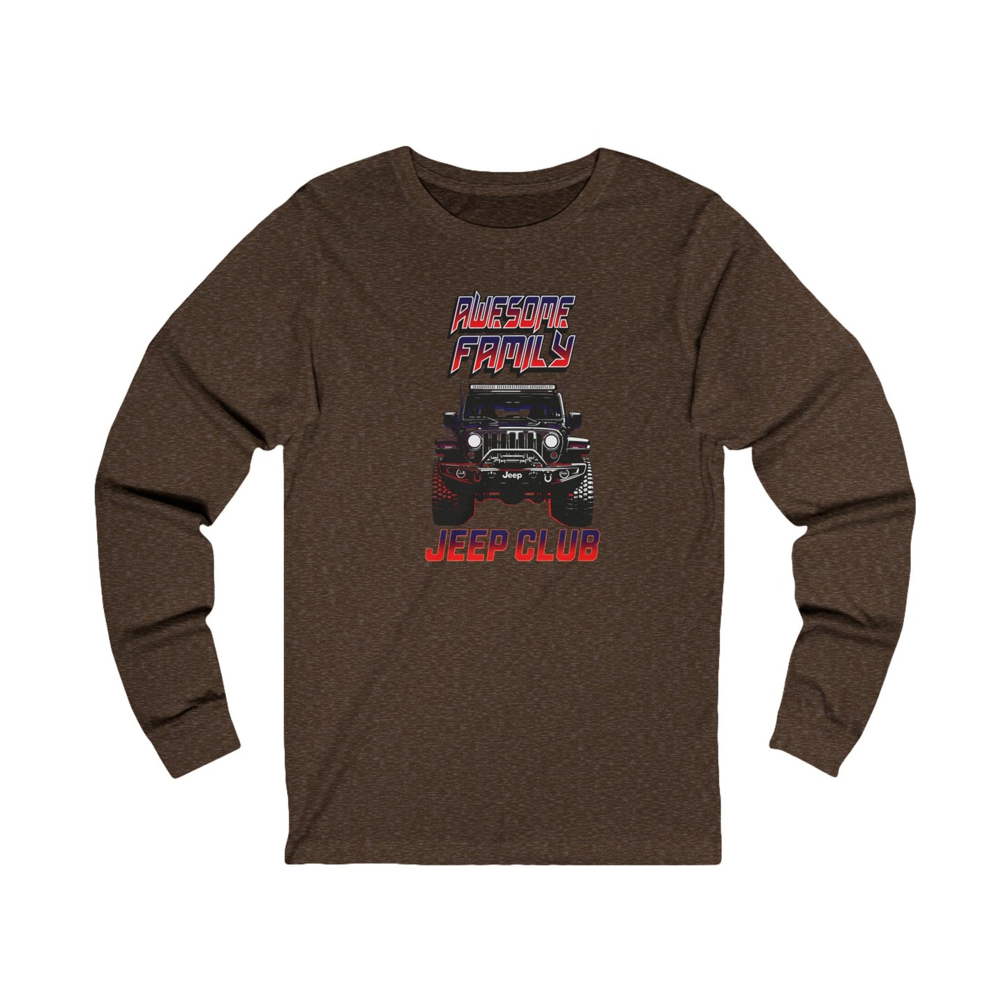 Awesome Family Jeep Club-Long Sleeve