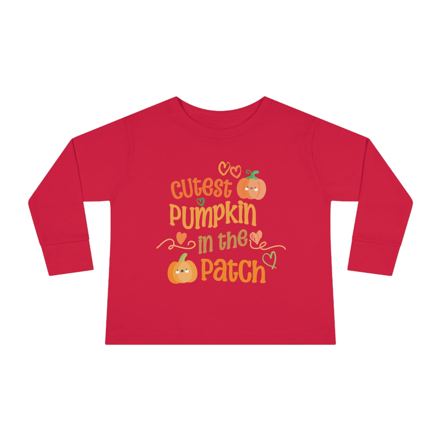 Cutest Pumpkin In The Patch-Toddler Long Sleeve