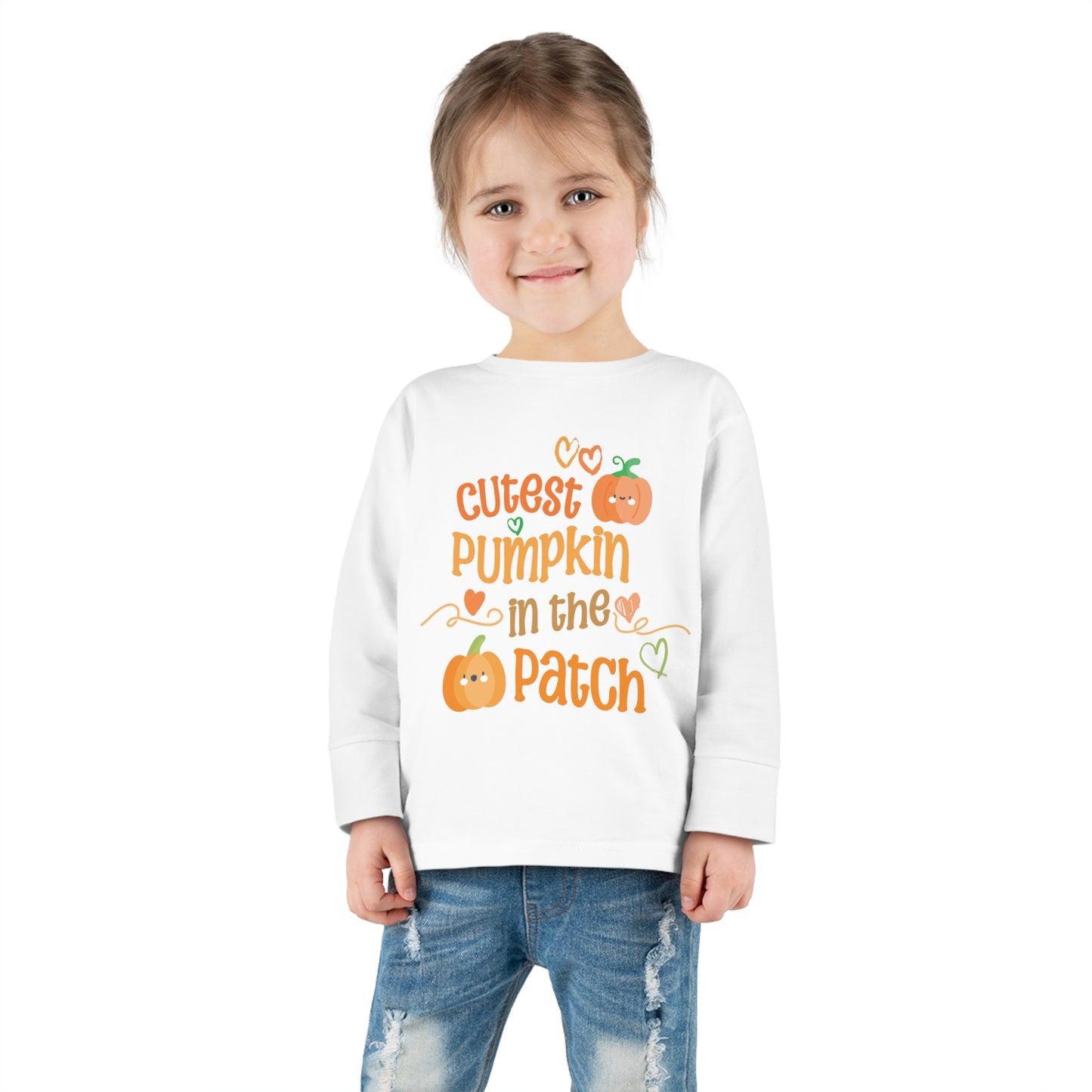 Cutest Pumpkin In The Patch-Toddler Long Sleeve