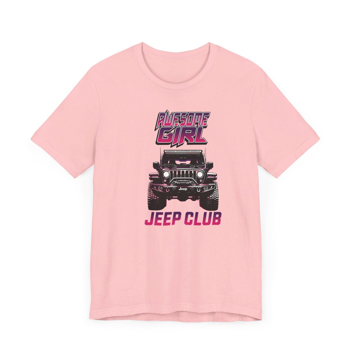 Awesome Girl Jeep Club T-Shirt