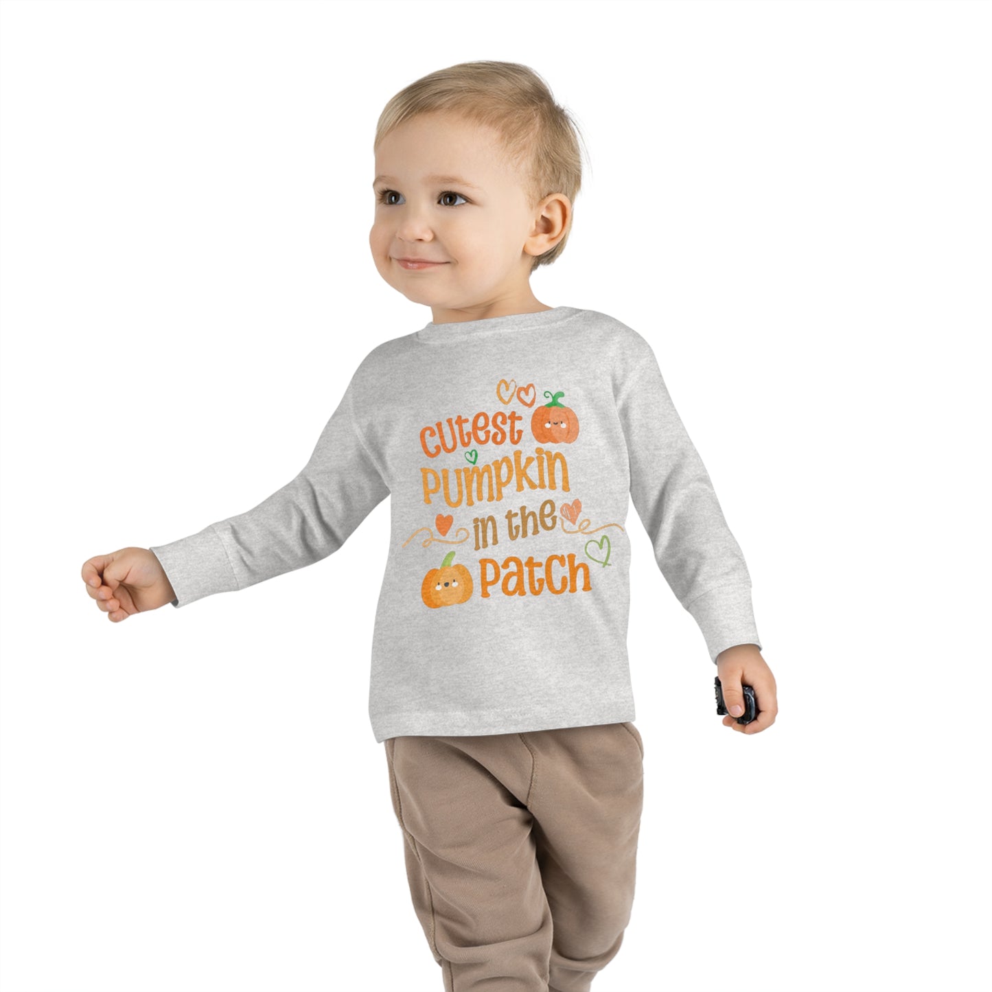 Cutest Pumpkin In The Patch-Toddler Long Sleeve