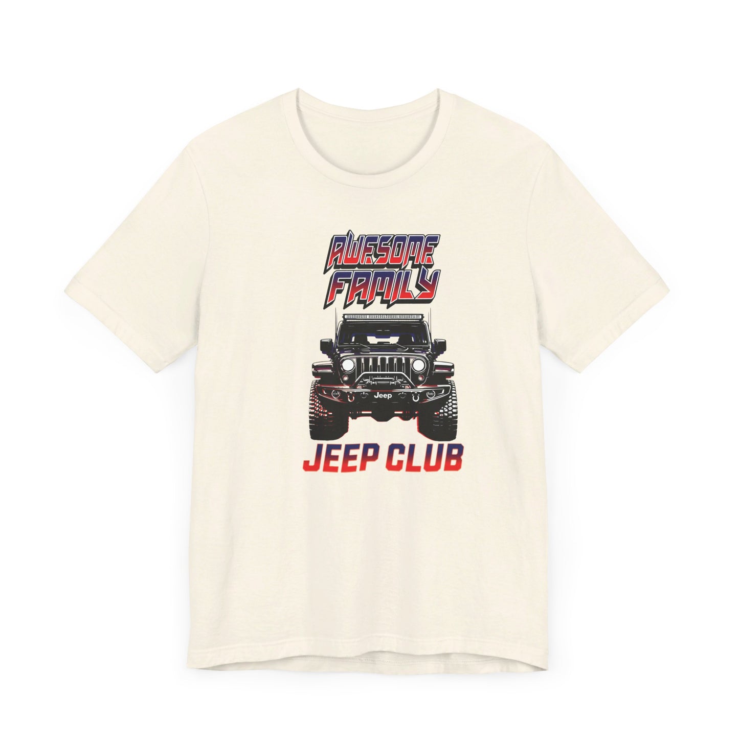 Awesome Family Jeep Club-T-Shirt