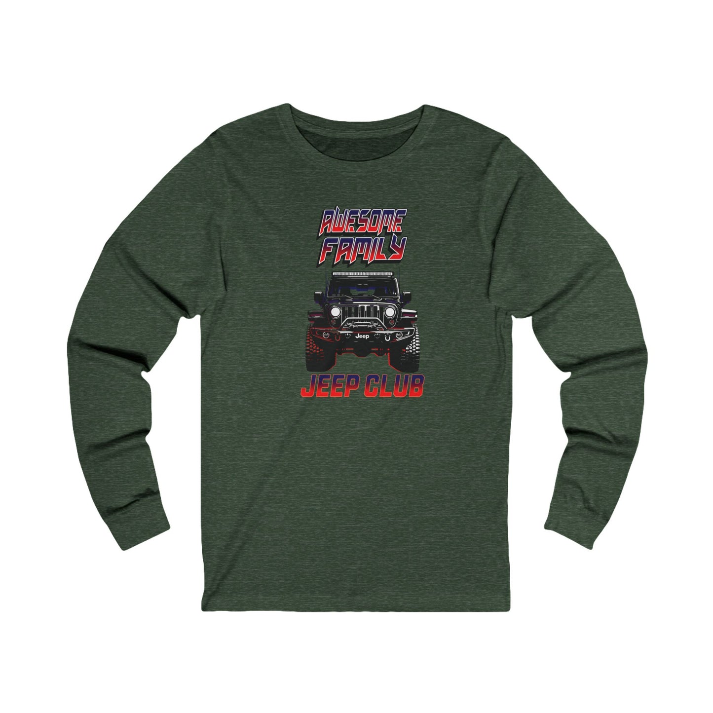 Awesome Family Jeep Club-Long Sleeve