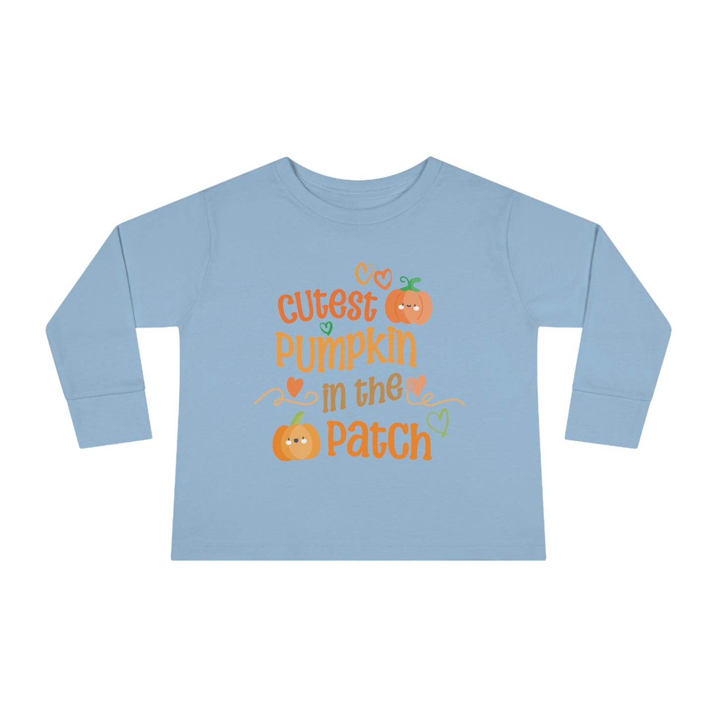 Cutest Pumpkin In The Patch-Toddler Long Sleeve