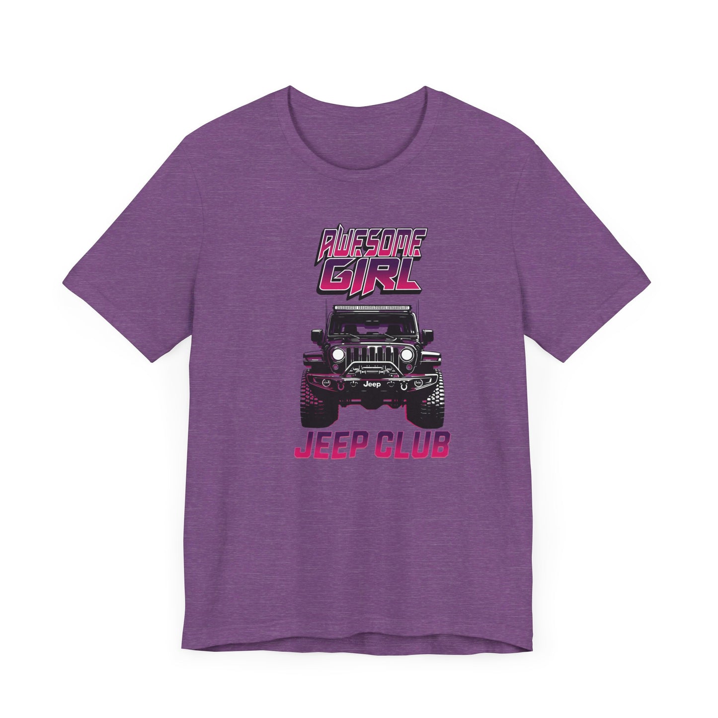 Awesome Girl Jeep Club T-Shirt