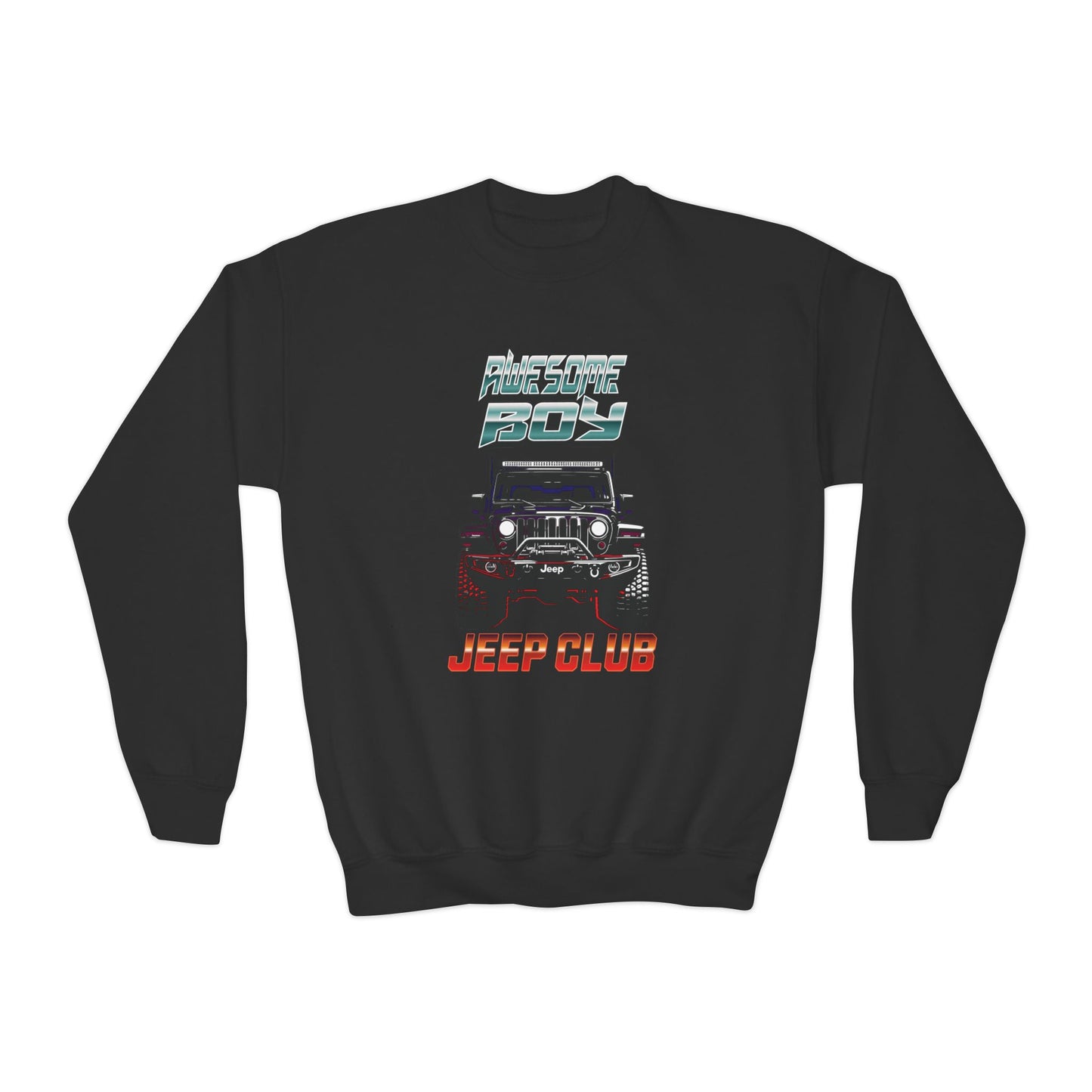 Awesome Boy Jeep Club Youth Sweatshirt