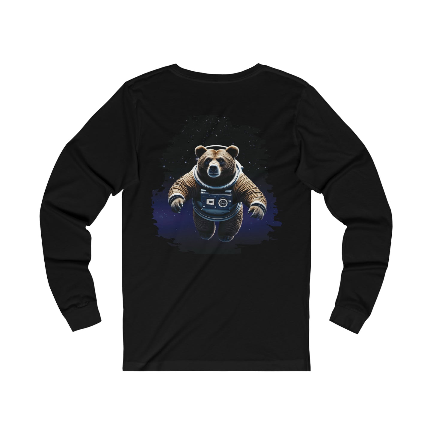 Bear In Space-Long Sleeve Tee