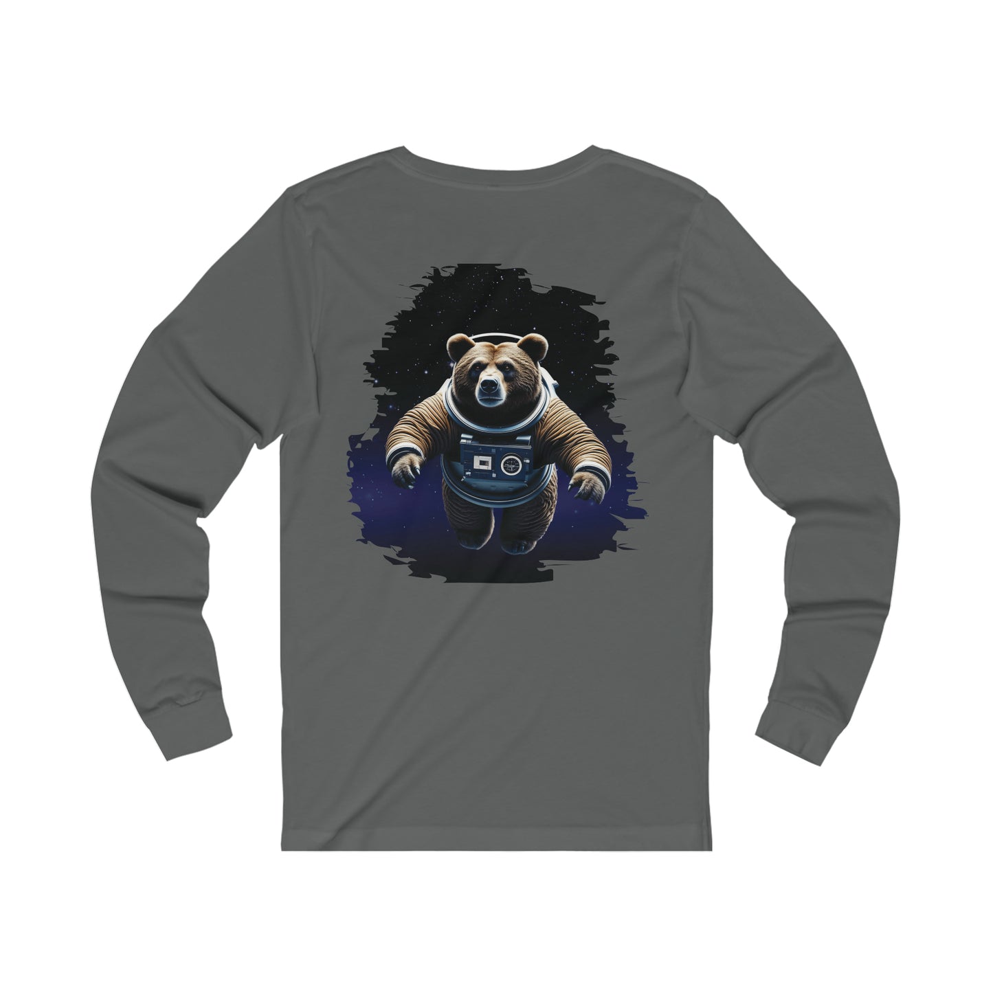 Bear In Space-Long Sleeve Tee