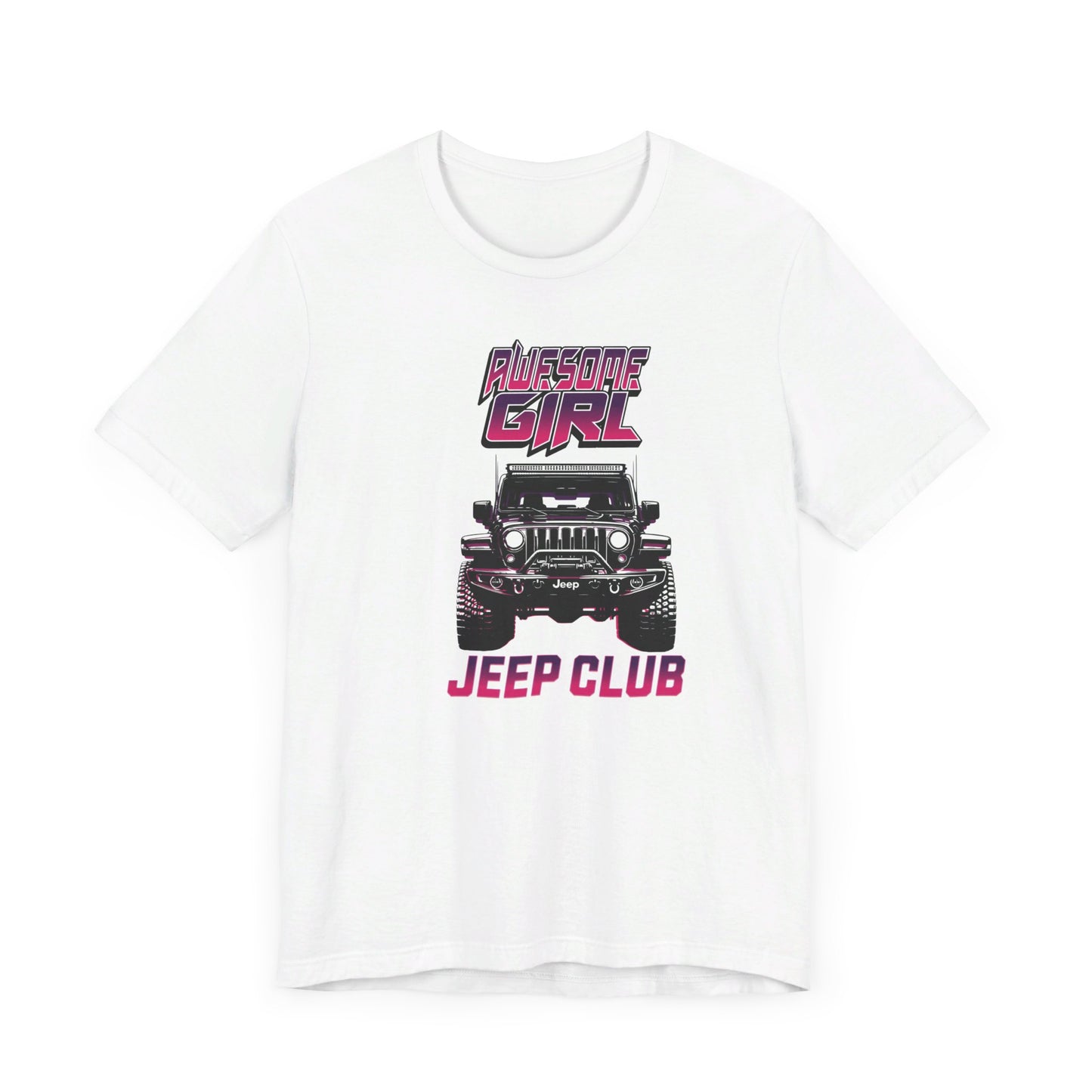 Awesome Girl Jeep Club T-Shirt