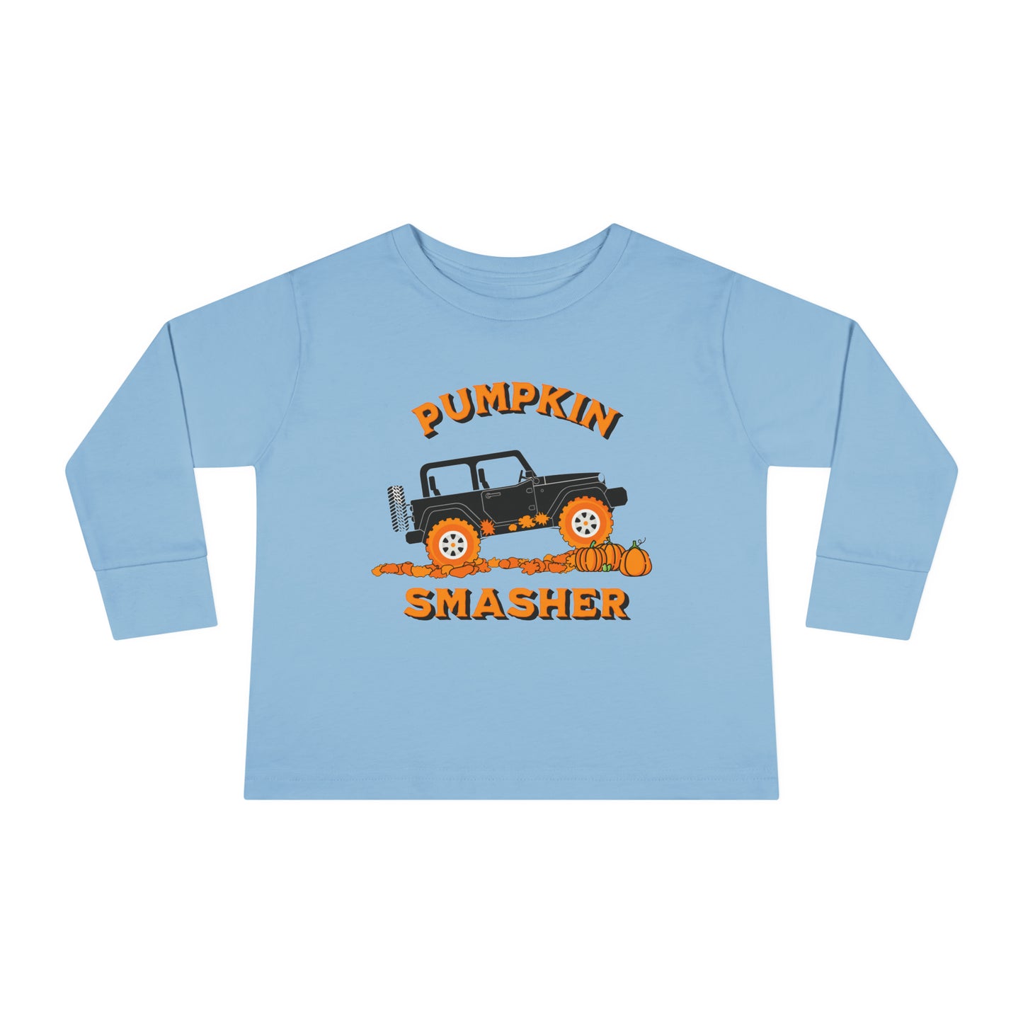 Pumpkin Smasher-Toddler Long Sleeve