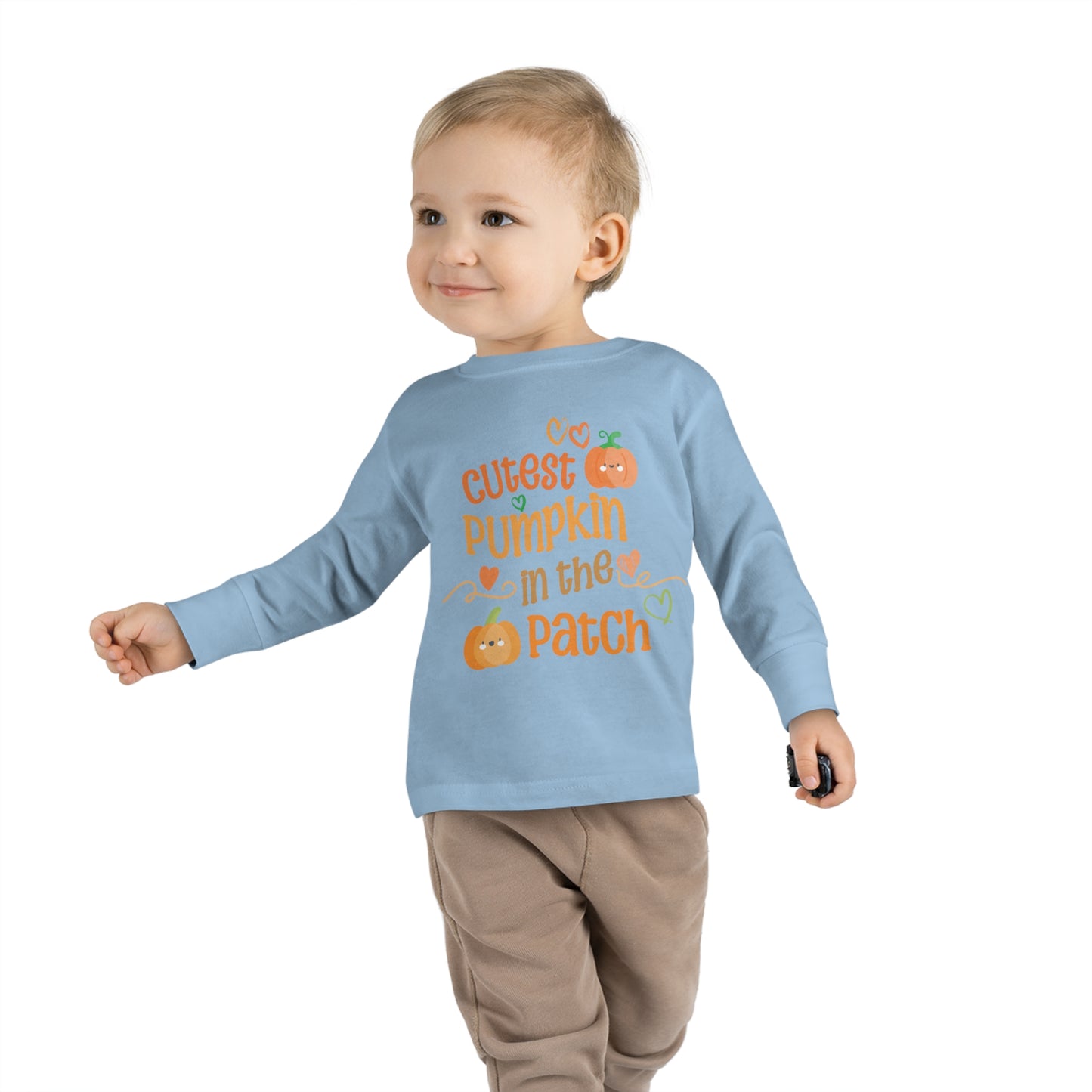 Cutest Pumpkin In The Patch-Toddler Long Sleeve