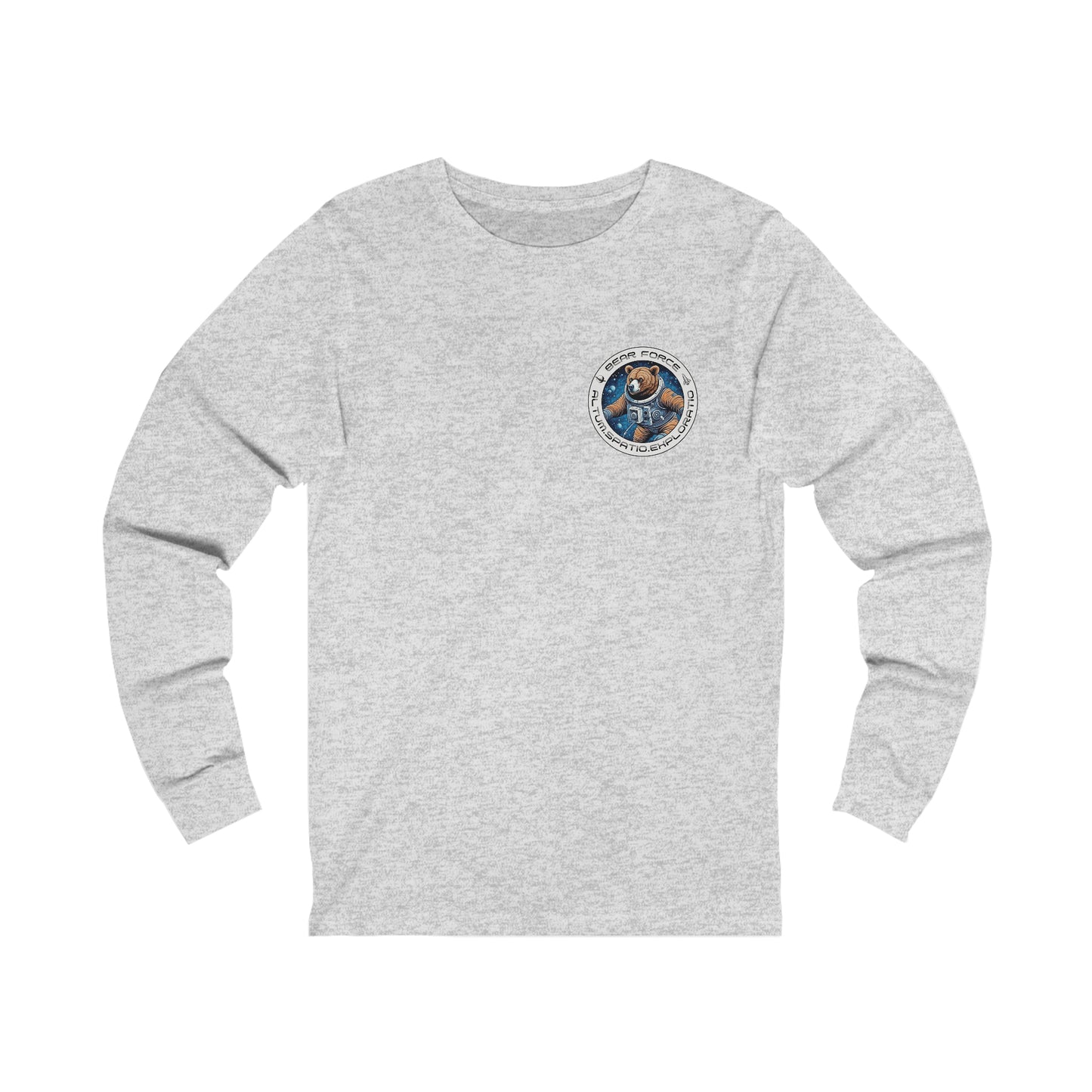 Bear In Space-Long Sleeve Tee