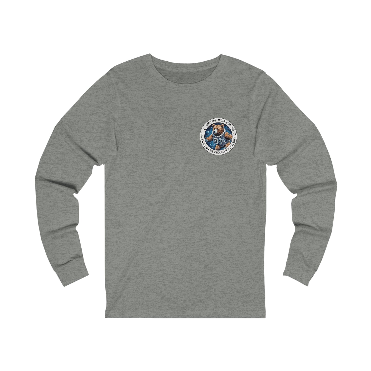 Bear In Space-Long Sleeve Tee