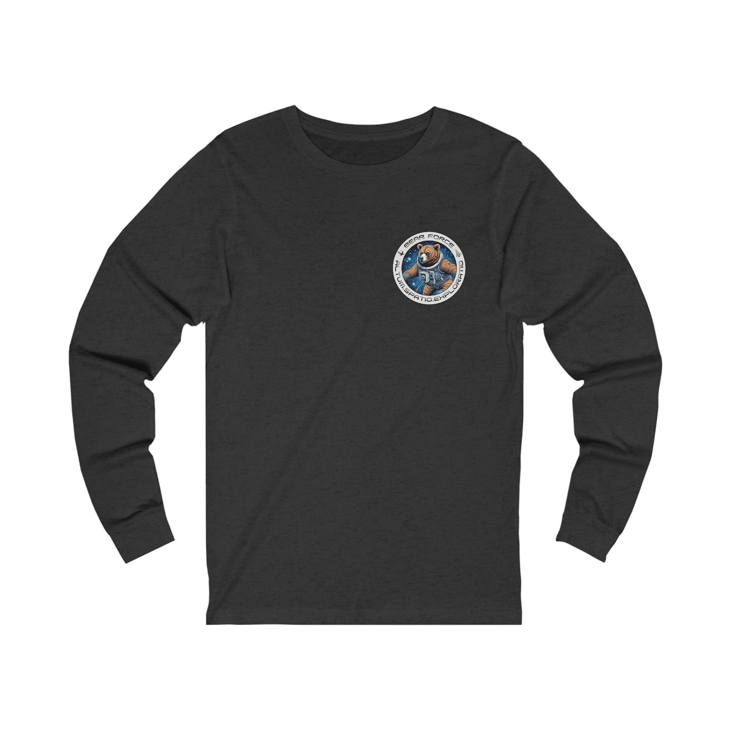 Bear In Space-Long Sleeve Tee