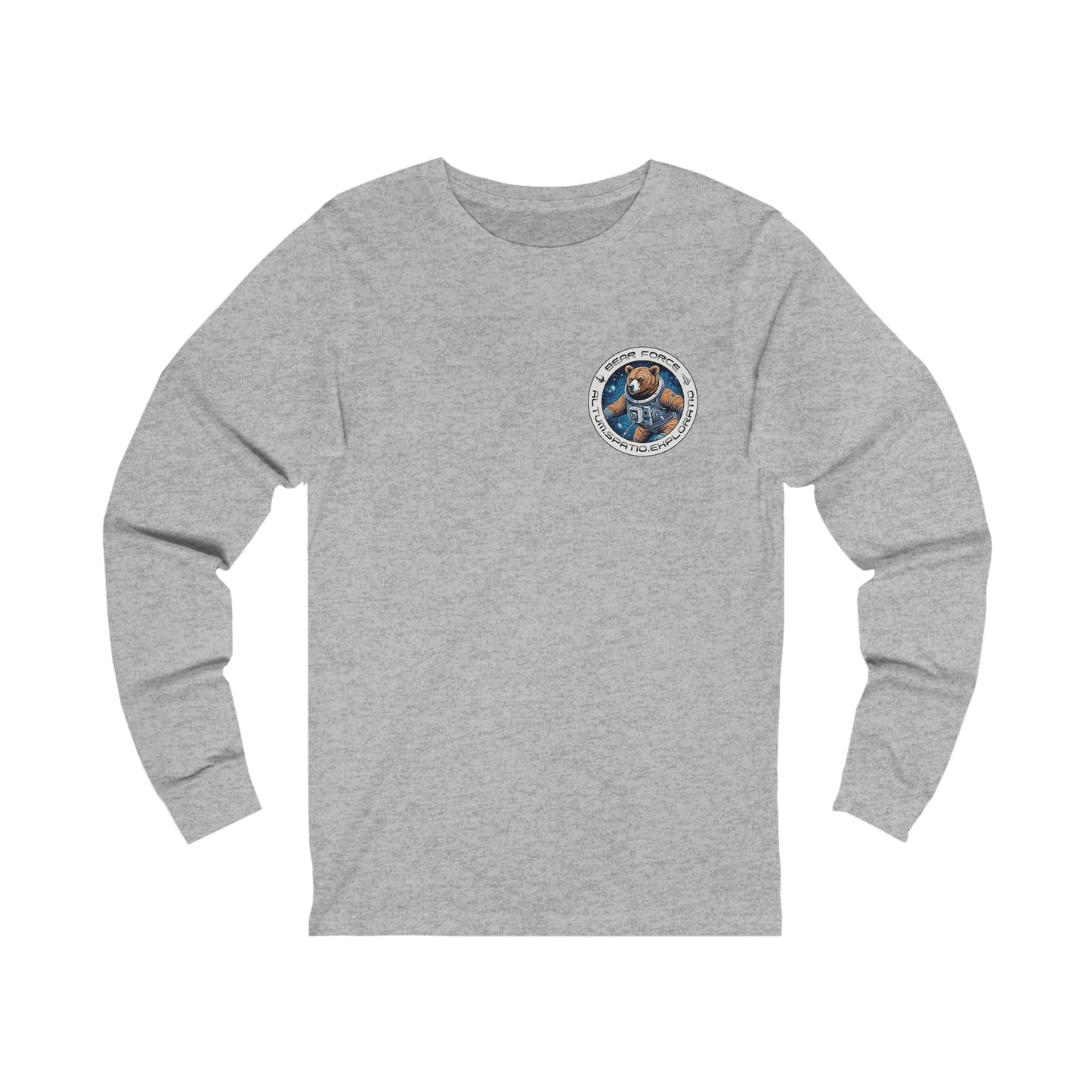 Bear In Space-Long Sleeve Tee