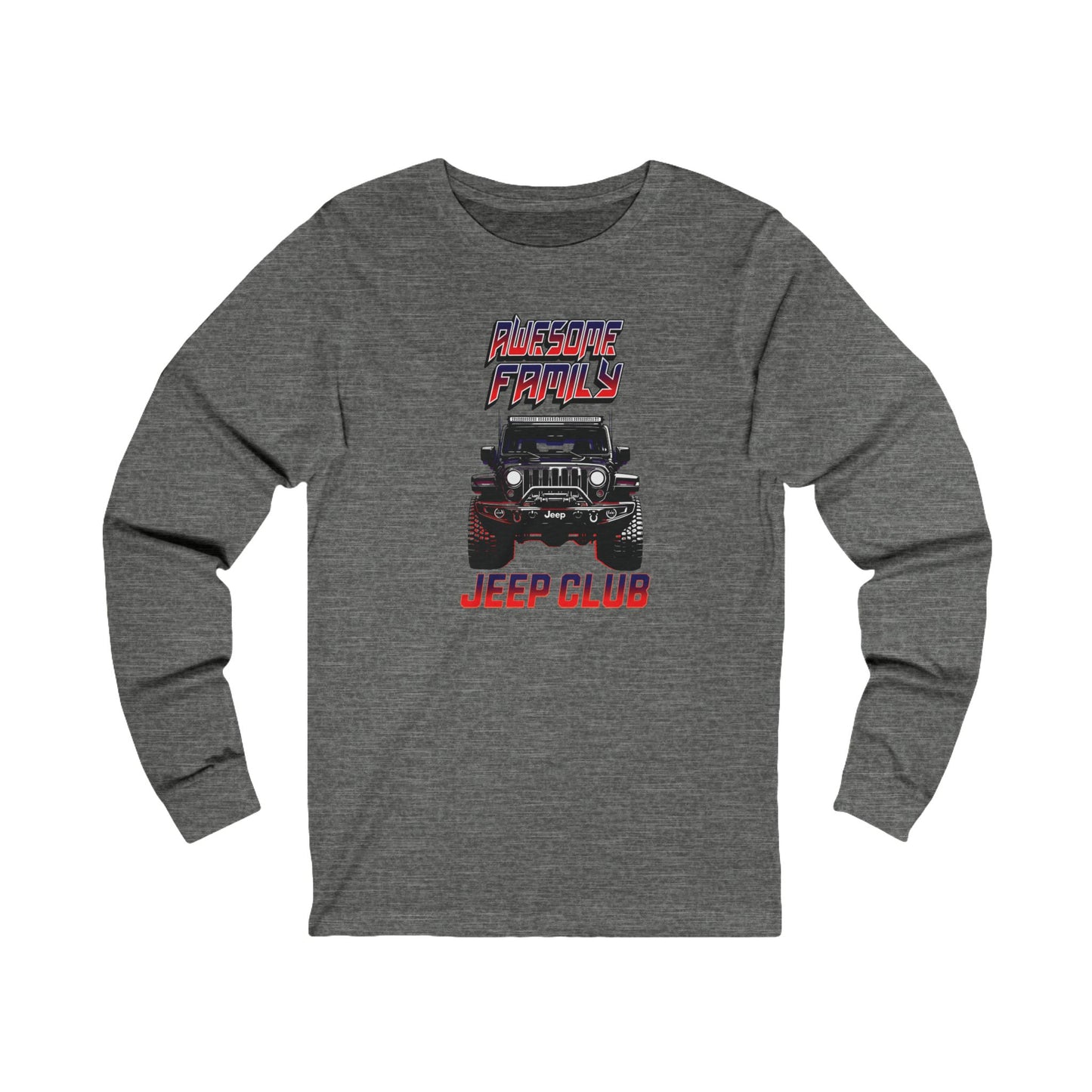 Awesome Family Jeep Club-Long Sleeve