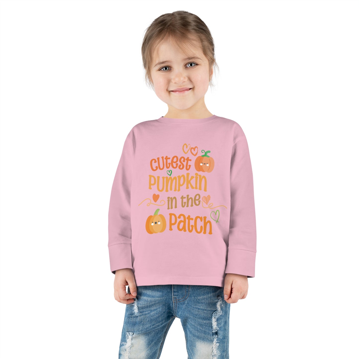 Cutest Pumpkin In The Patch-Toddler Long Sleeve