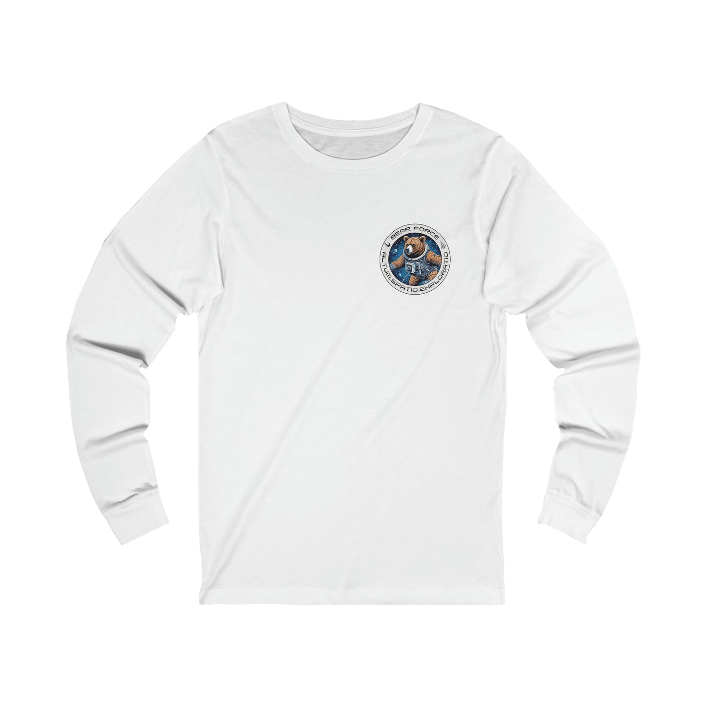 Bear In Space-Long Sleeve Tee