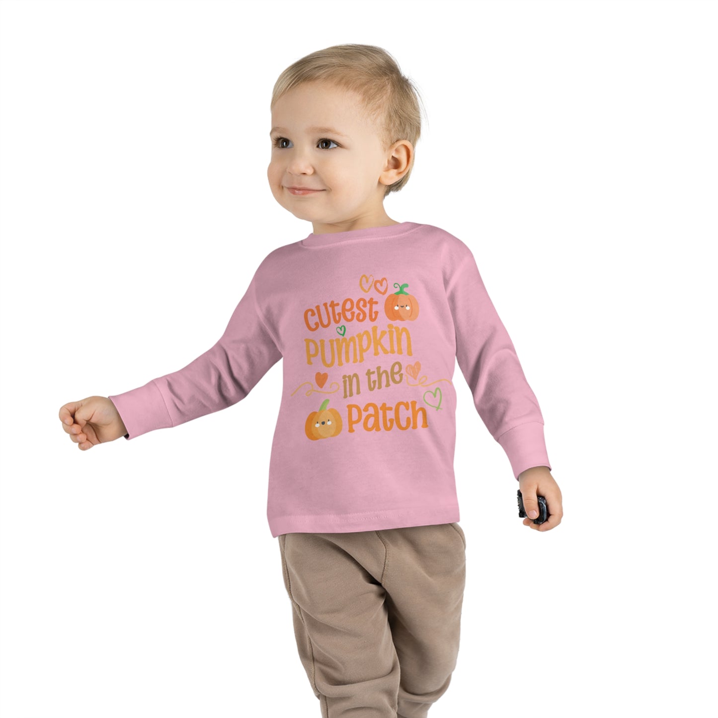 Cutest Pumpkin In The Patch-Toddler Long Sleeve