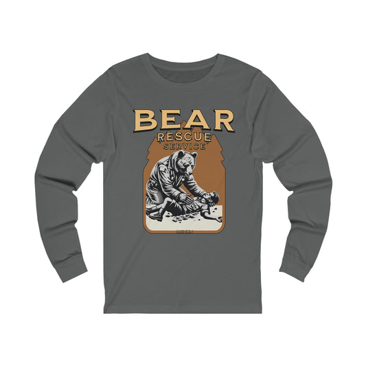 Bear Rescue Service-Long Sleeve Tee