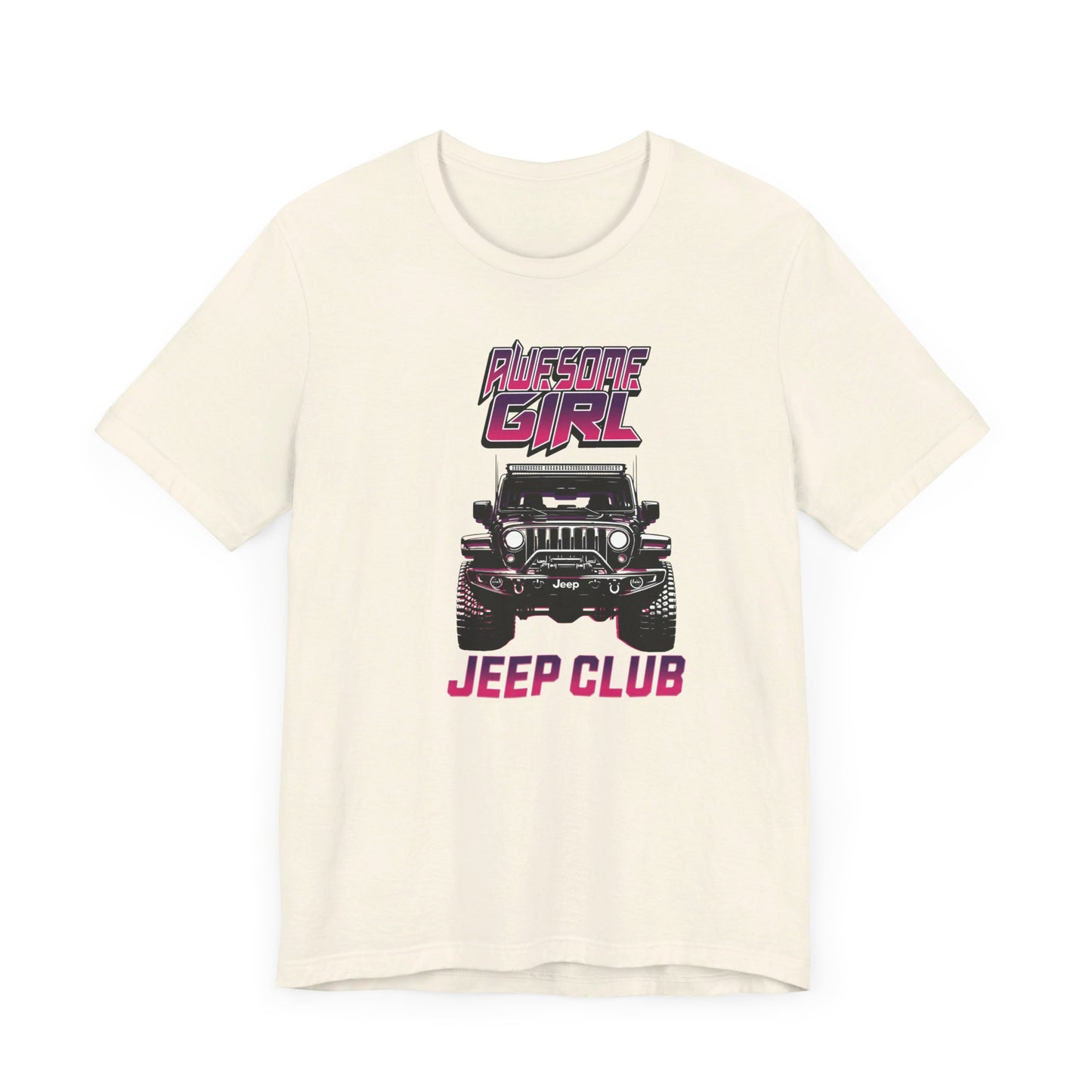 Awesome Girl Jeep Club T-Shirt