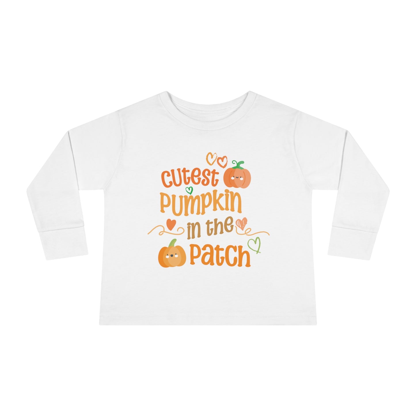 Cutest Pumpkin In The Patch-Toddler Long Sleeve