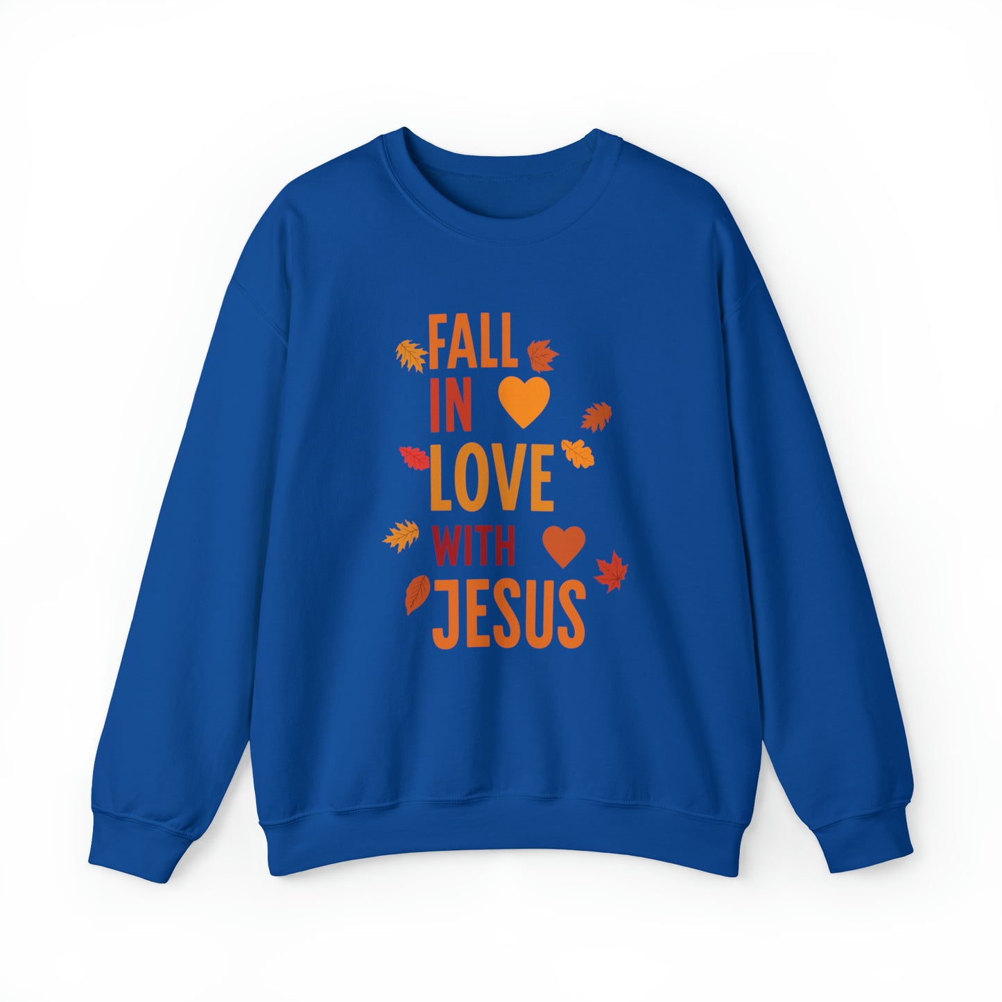 Fall In Love With Jesus-Sweatshirt