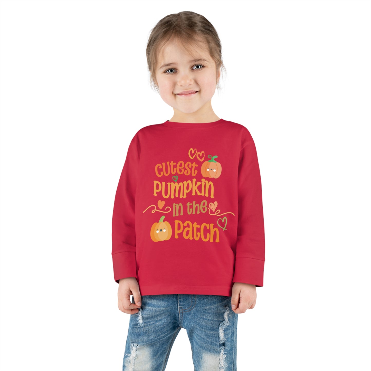 Cutest Pumpkin In The Patch-Toddler Long Sleeve