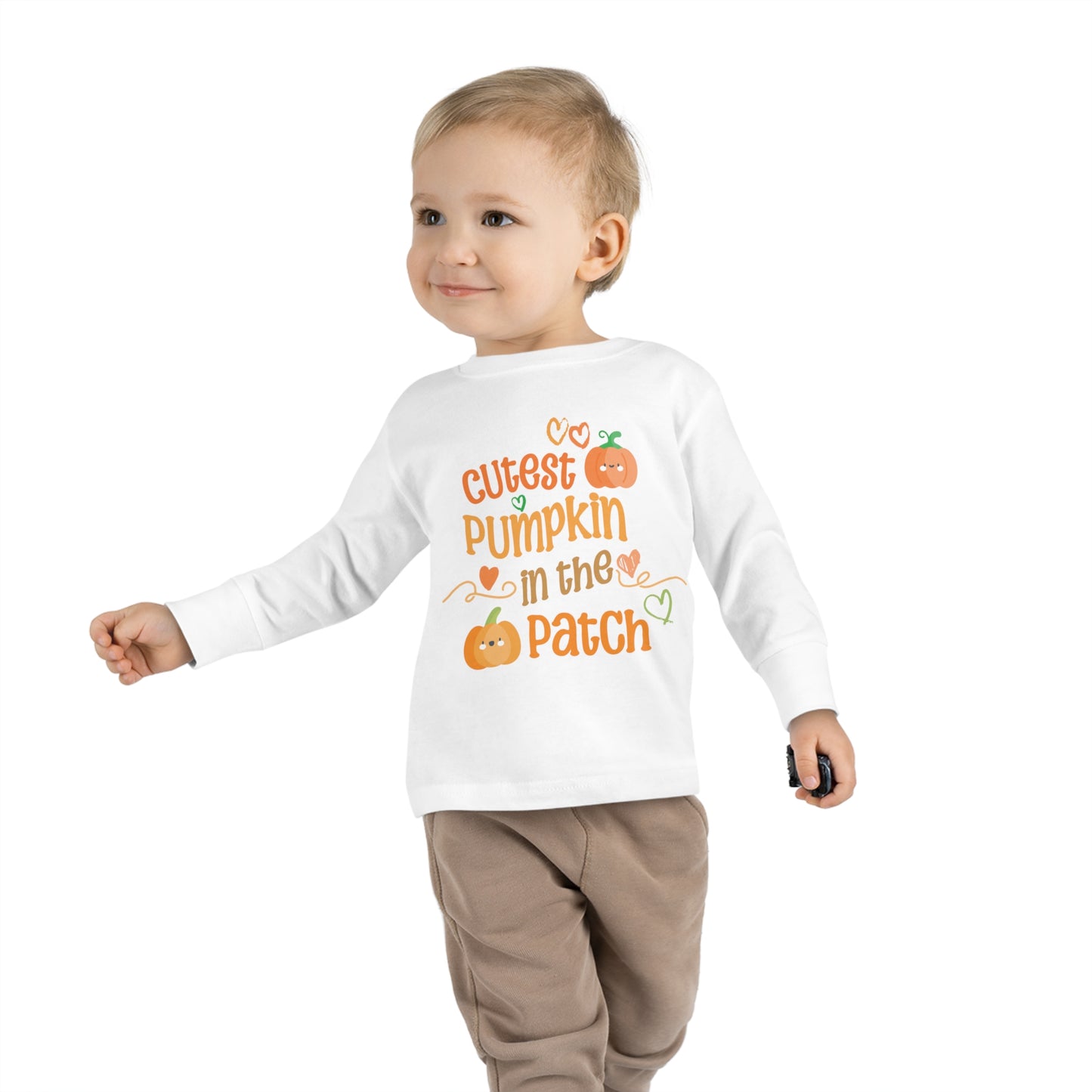 Cutest Pumpkin In The Patch-Toddler Long Sleeve