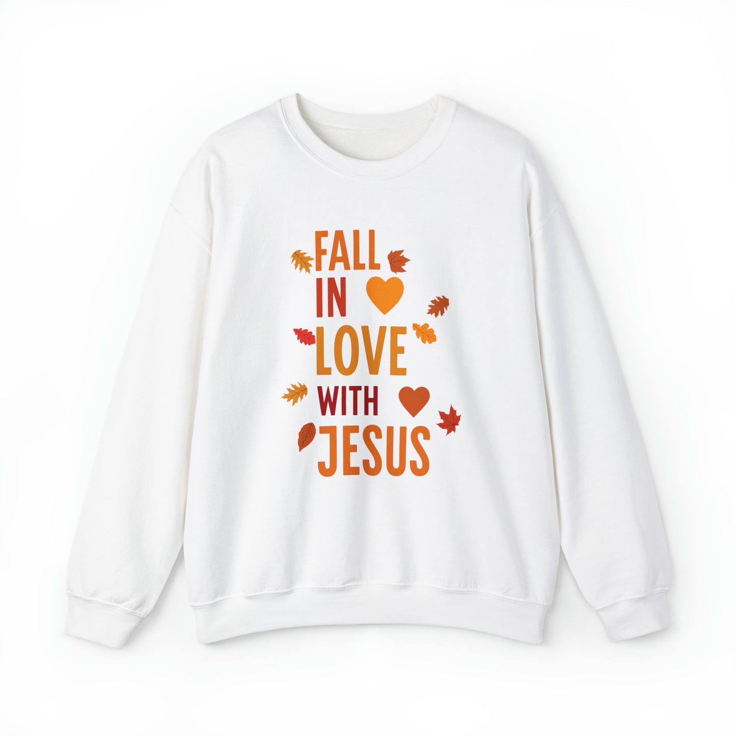 Fall In Love With Jesus-Sweatshirt