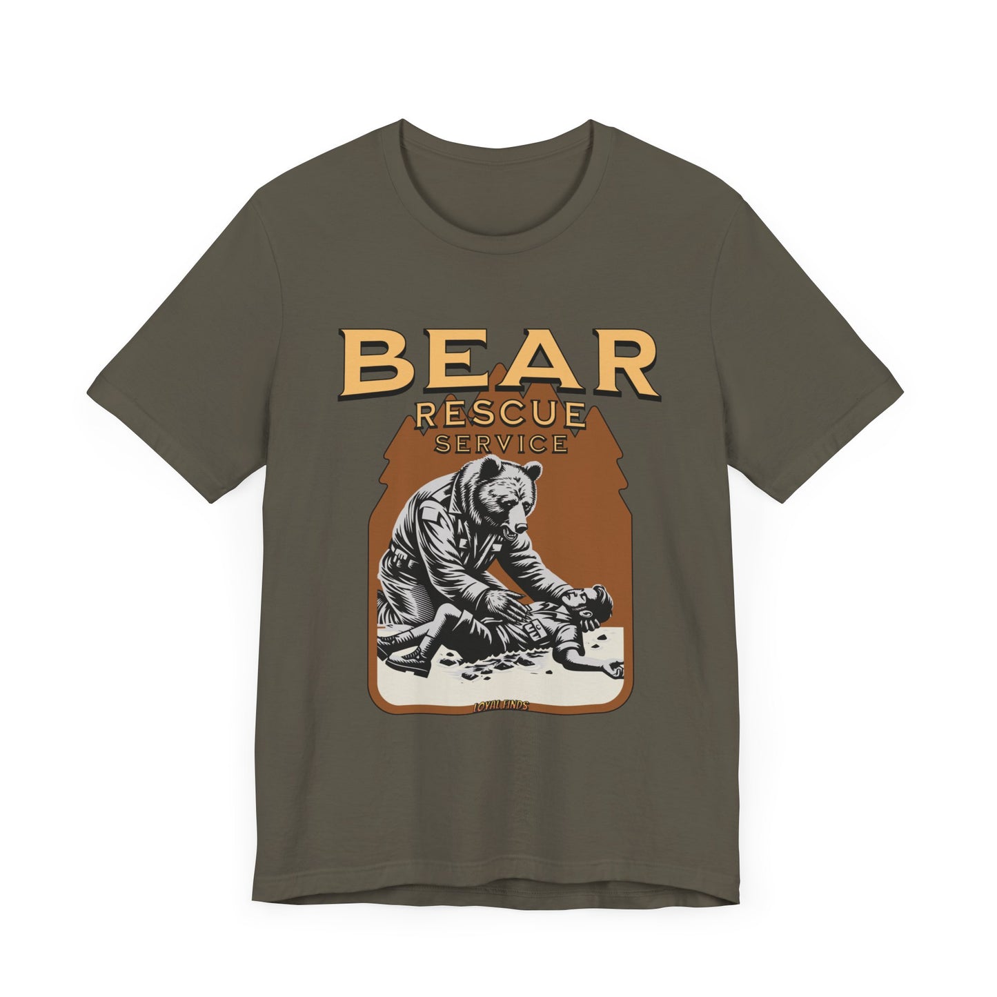 Bear Rescue Service-T-Shirt