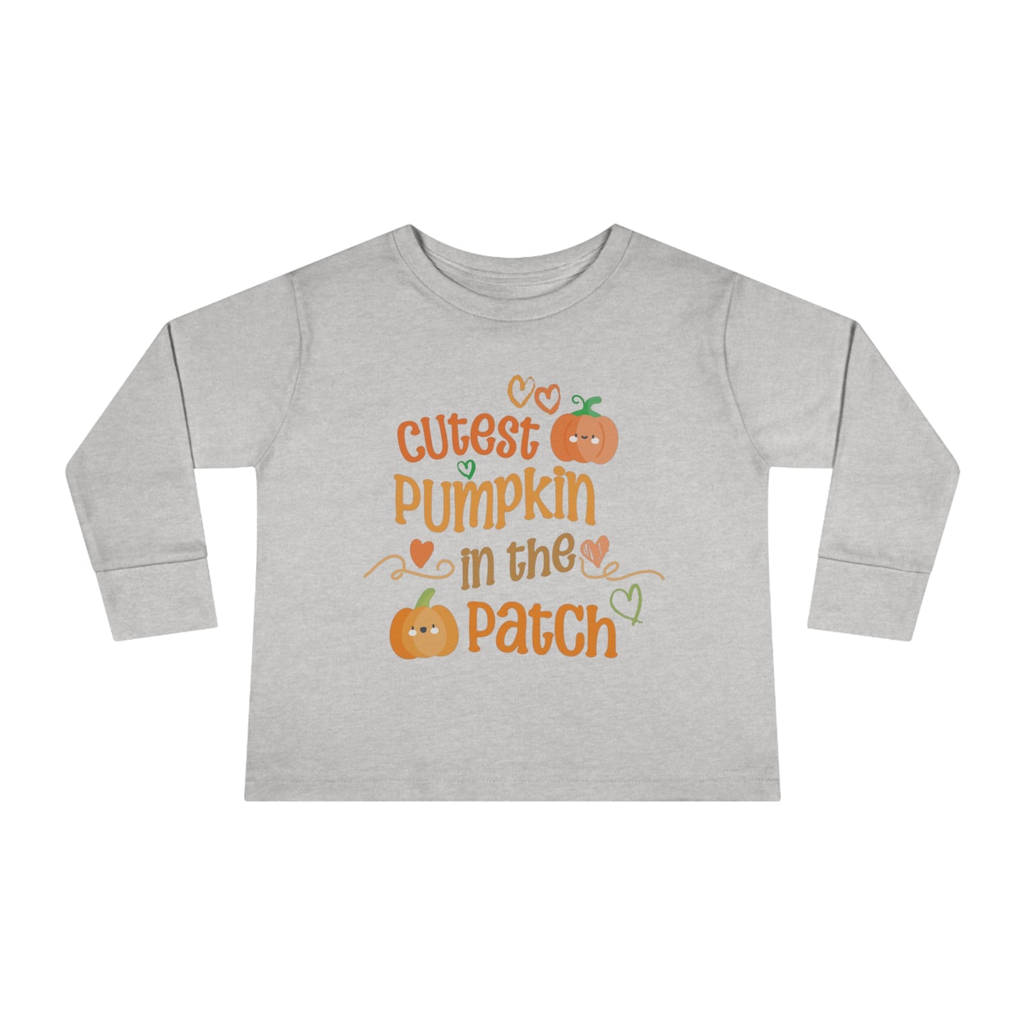 Cutest Pumpkin In The Patch-Toddler Long Sleeve