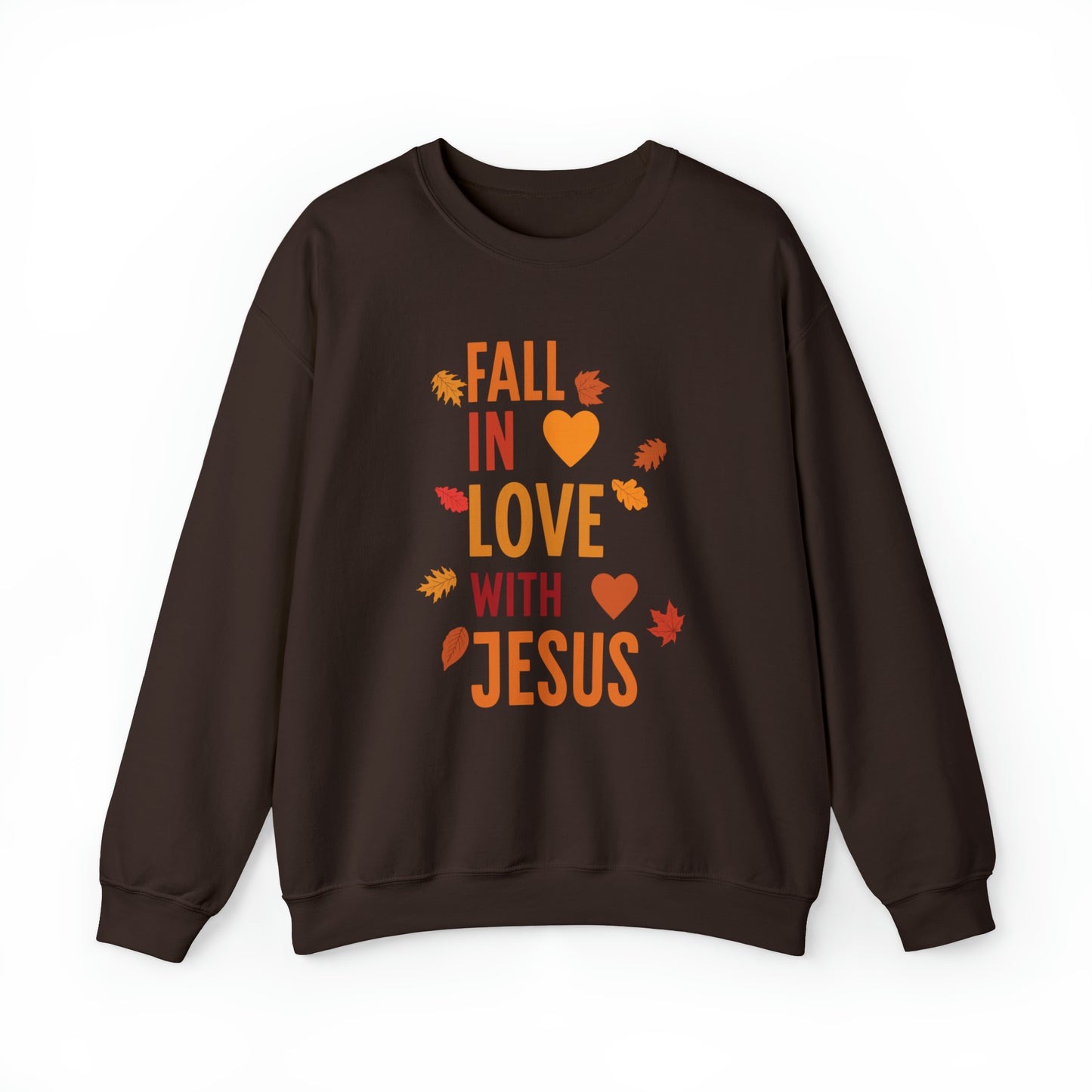 Fall In Love With Jesus-Sweatshirt